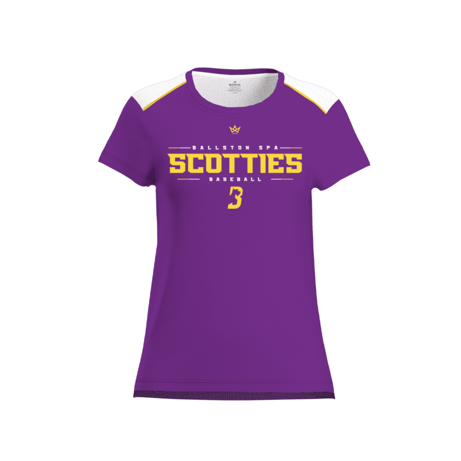 B-SPA YOUTH BASEBALL WOMEN'S AURA TEE
