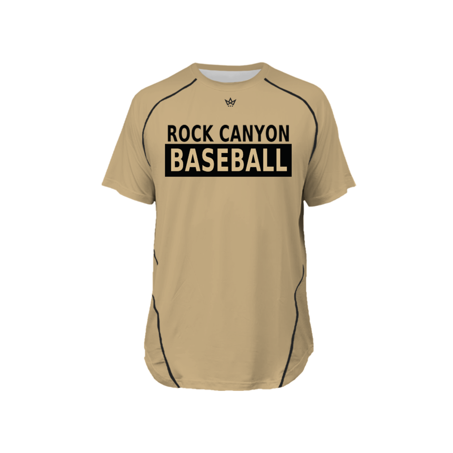 ROCK CANYON BASEBALL PRO VENTED SS TEE [GOLD]