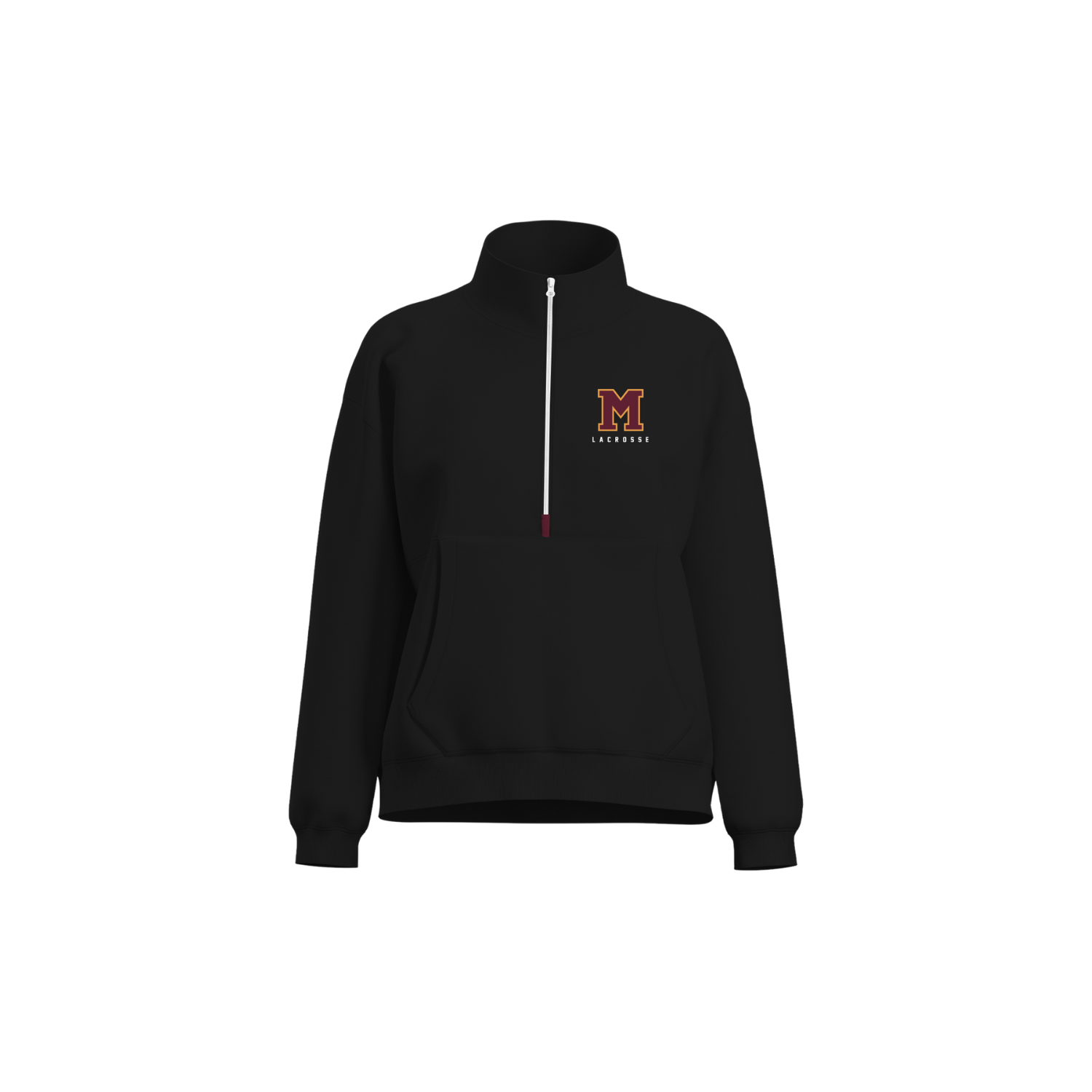 MADISON LACROSSE '26 WOMEN'S COTTON FLEECE HALF-ZIP