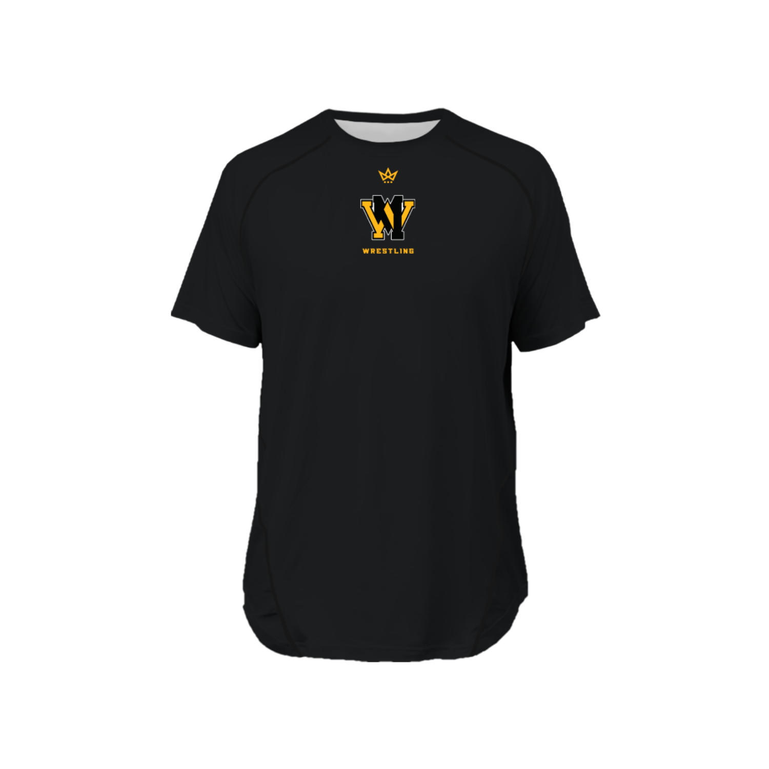 WEST MILFORD WRESTLING PRO VENTED SS TEE [BLACK]