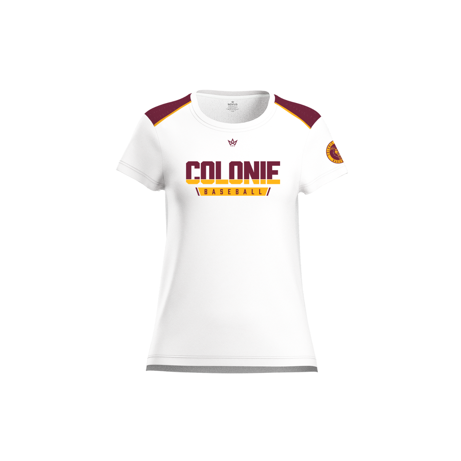 COLONIE HS BASEBALL '26 WOMEN'S AURA TEE