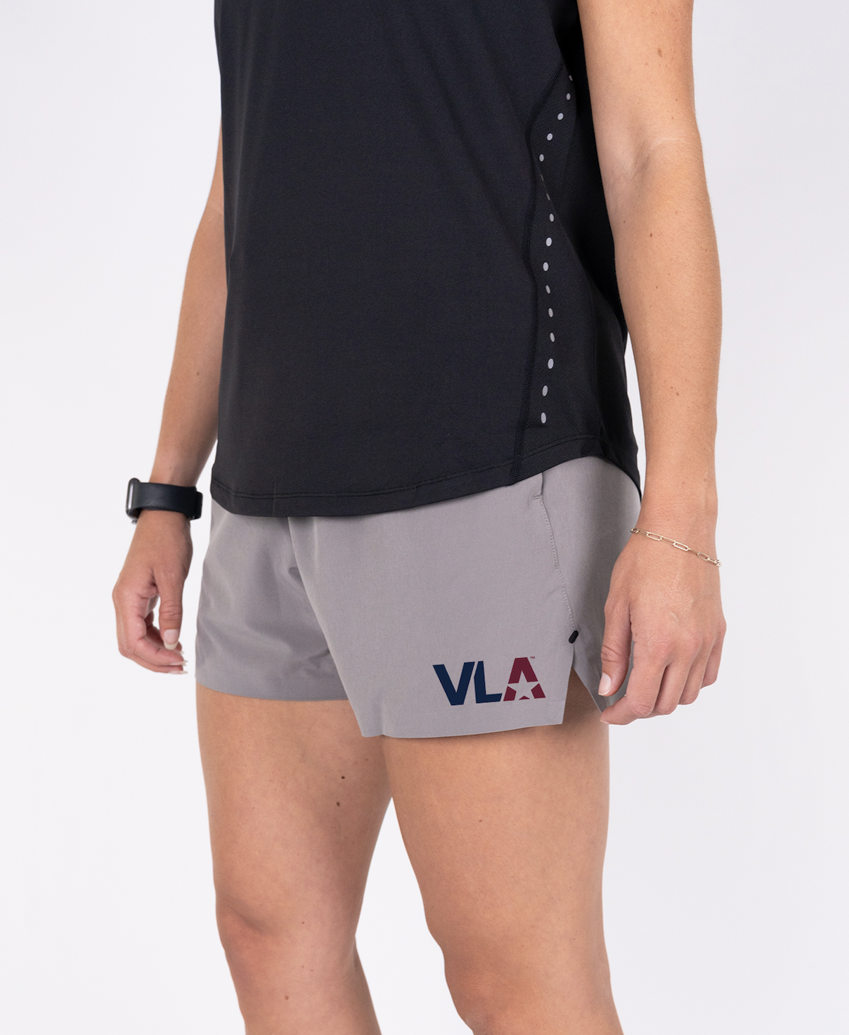 VOLLEYBALL LEAGUE  OF AMERICA '26 WOMEN'S TRAINING SHORT - DARK STERLING
