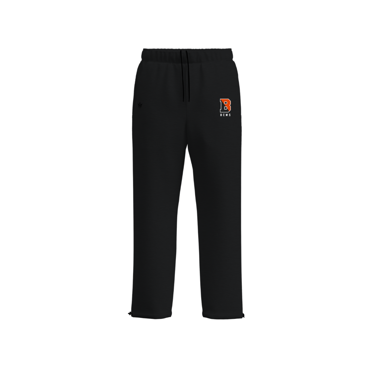 BETHLEHEM CENTRAL SCHOOL ACCESS COTTON FLEECE SWEATPANTS [BLACK]