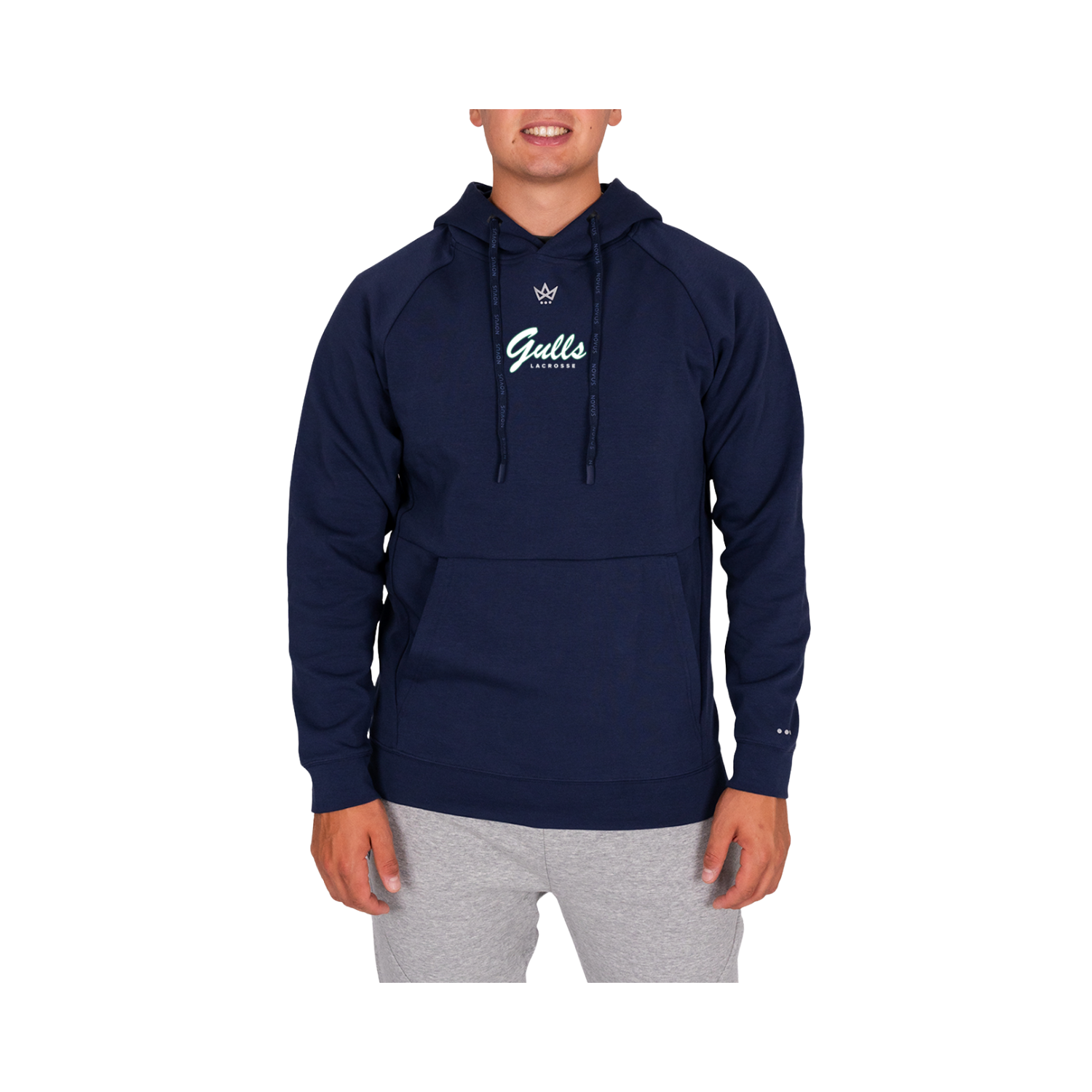 ENDICOTT LACROSSE ROYALKNIT HOODIE - NAVY