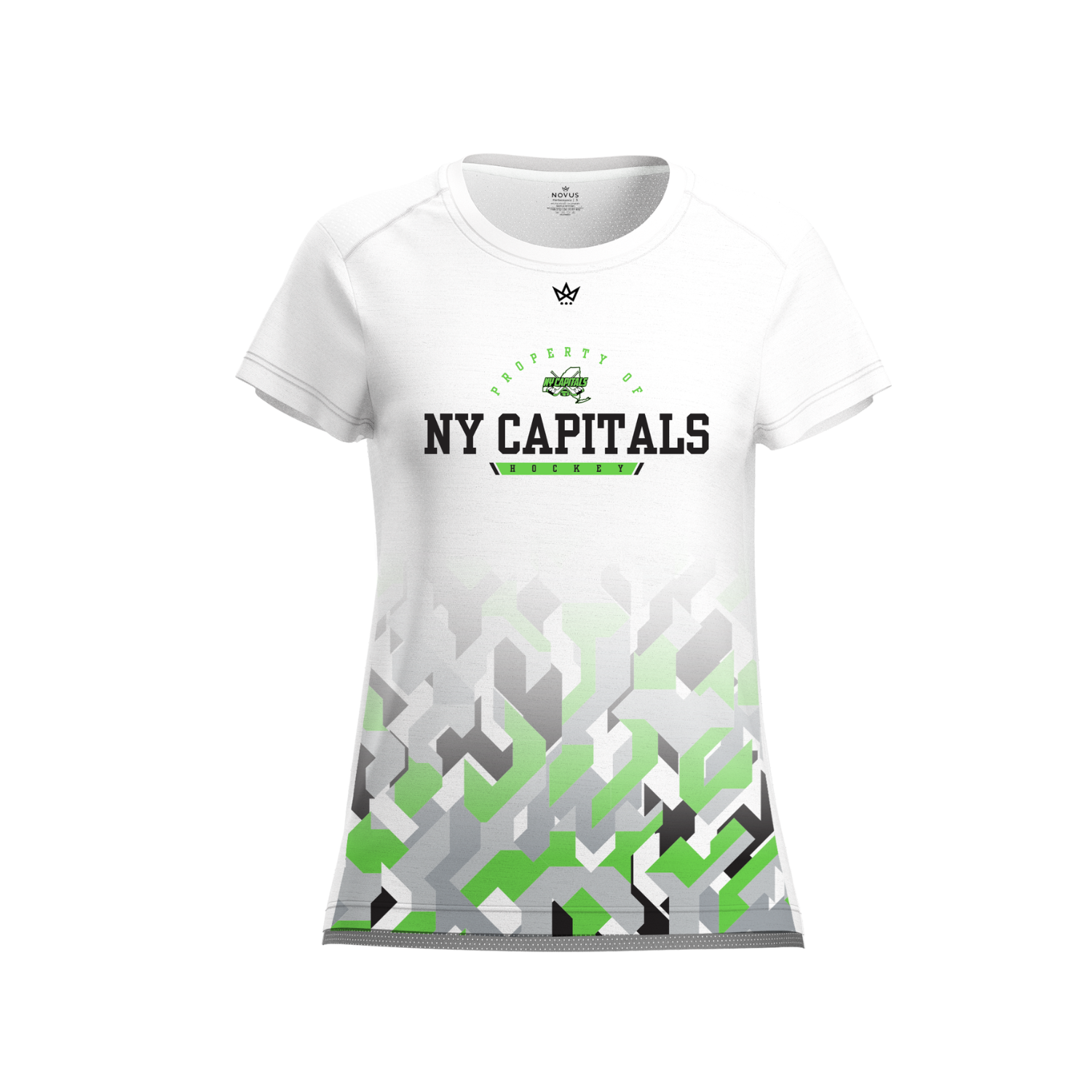 NY DYNAMO/NY CAPITALS WOMEN'S AURA TEE [CAPITALS]