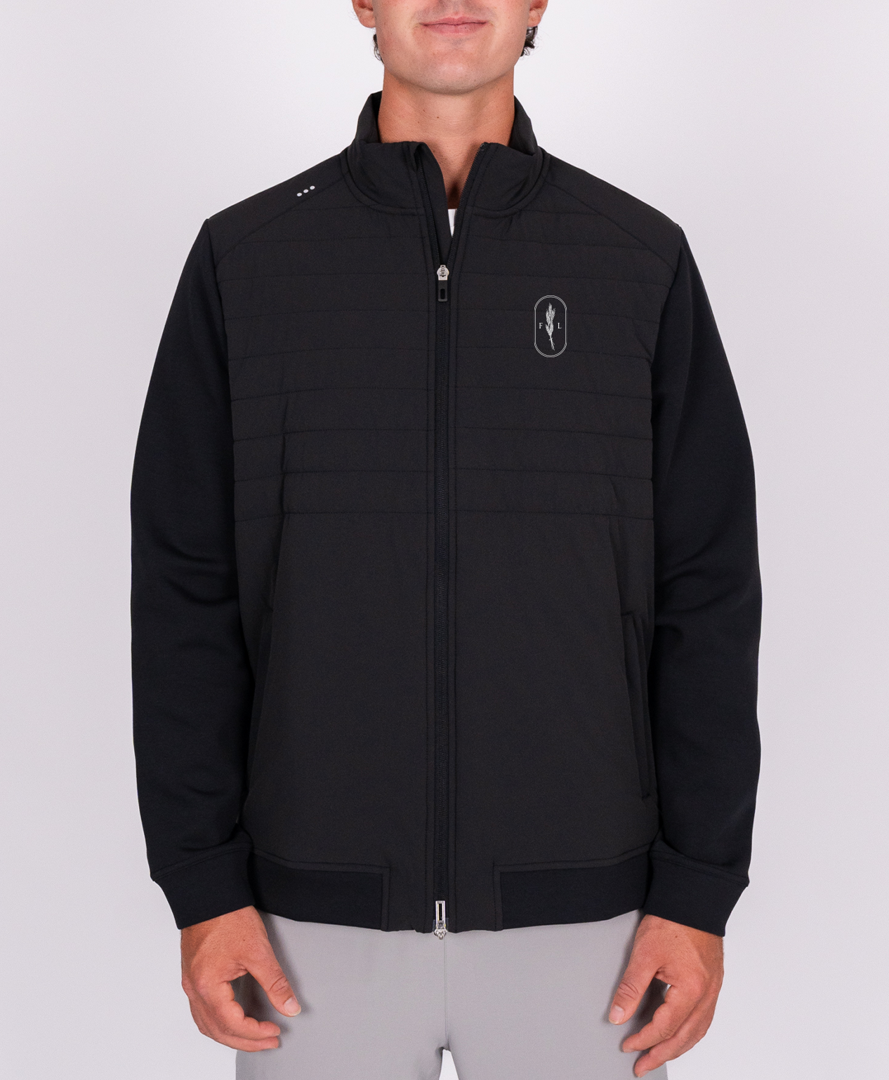 FIVE LOAVES MINISTRIES ROYALKNIT HYBRID JACKET - ONYX