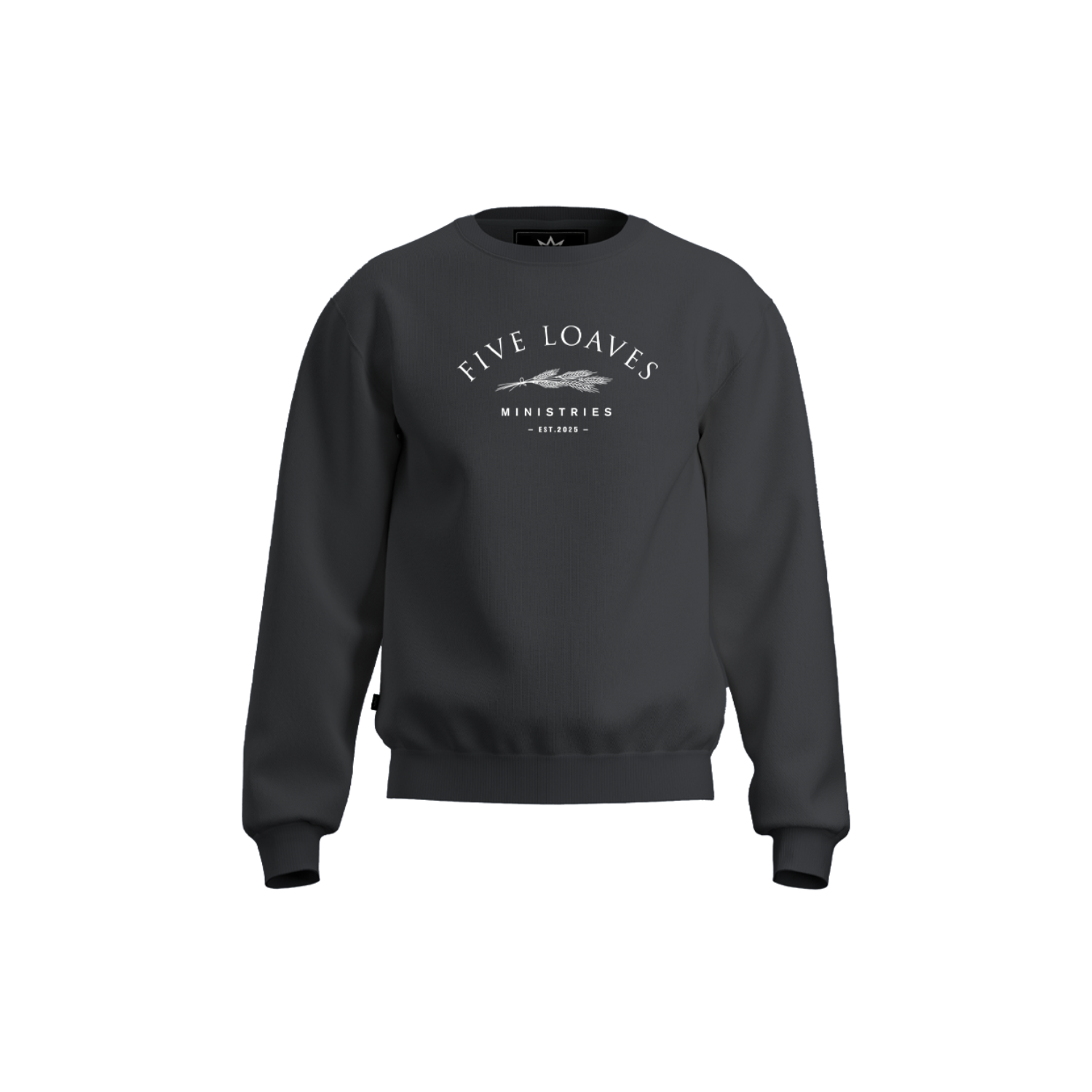 FIVE LOAVES MINISTRIES COTTON FLEECE CREWNECK