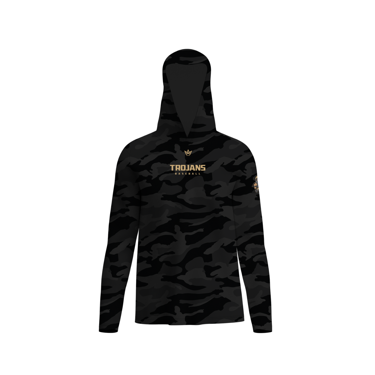 ANDERSON UNIVERSITY BASEBALL PERFORMANCE LS HOODIE [BLACK]
