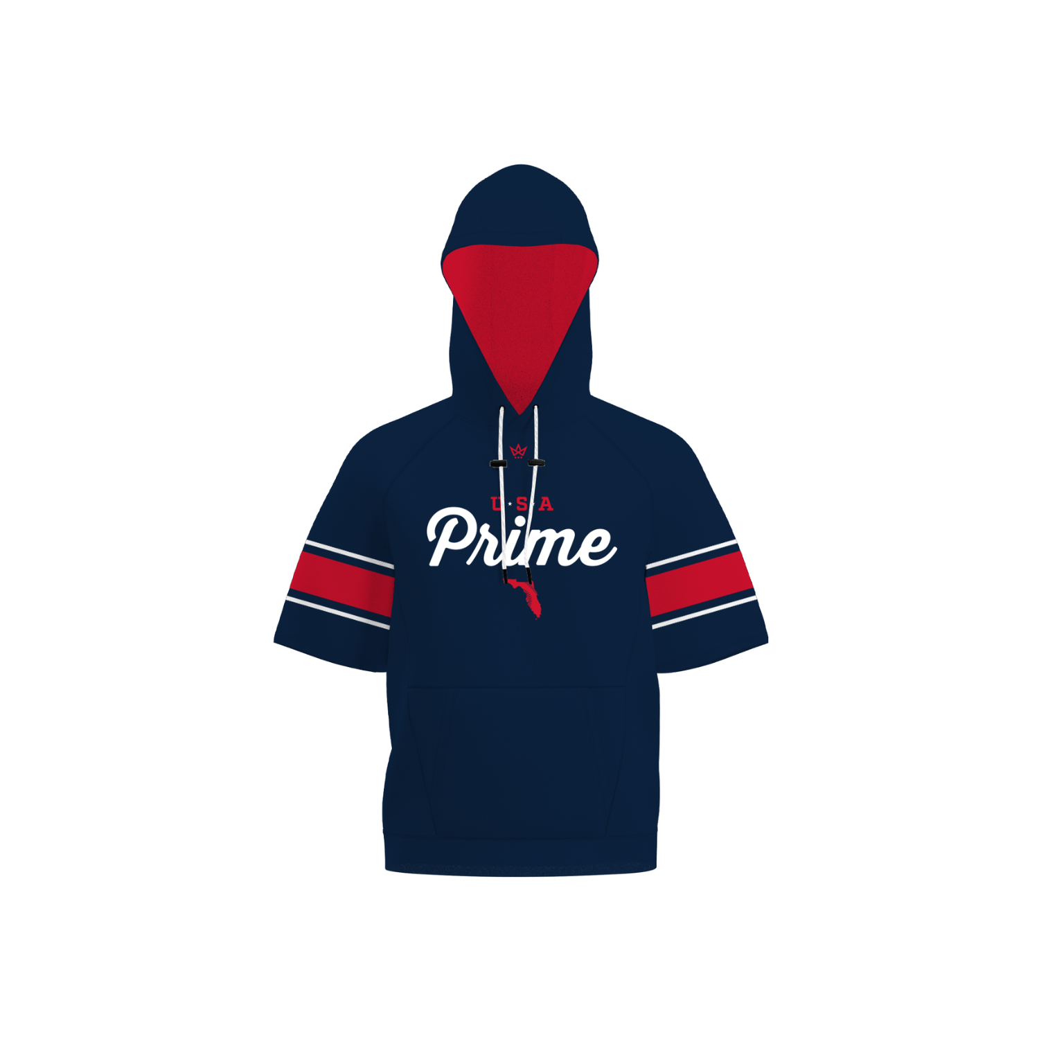 USA PRIME SWFL '26 SUB PERFORMANCE FLEECE SS HOODIE