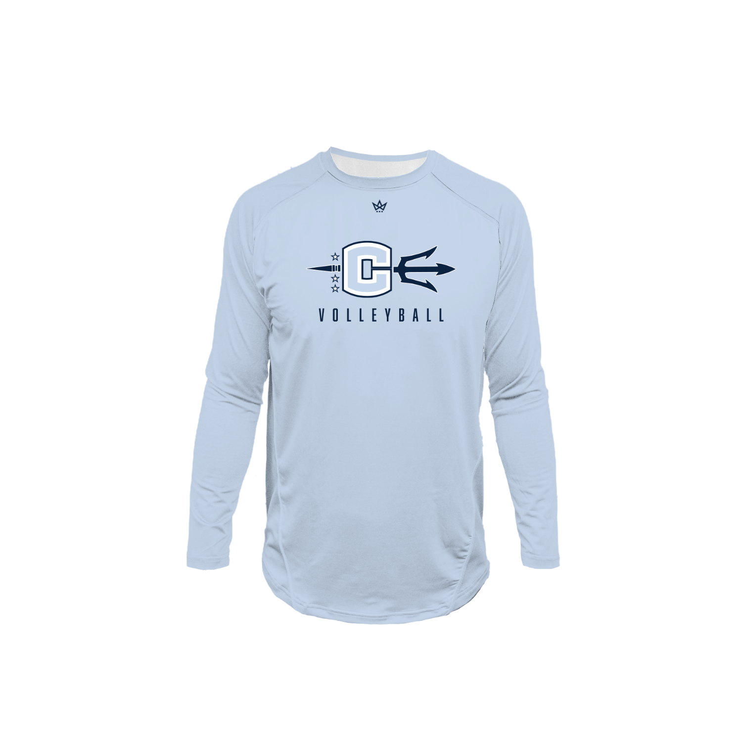 COLUMBIA HS VOLLEYBALL '26 PRO VENTED LS - BLUE