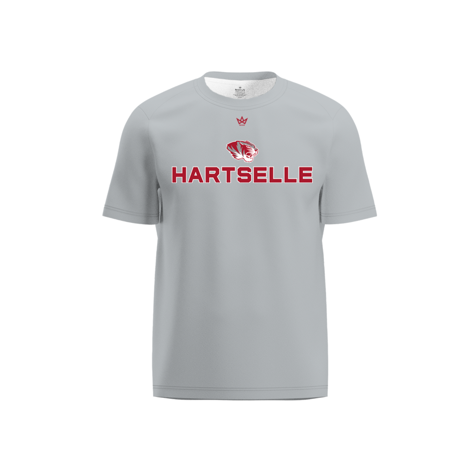 HARTSELLE HIGH SCHOOL PERFORMANCE SS TEE [GREY]