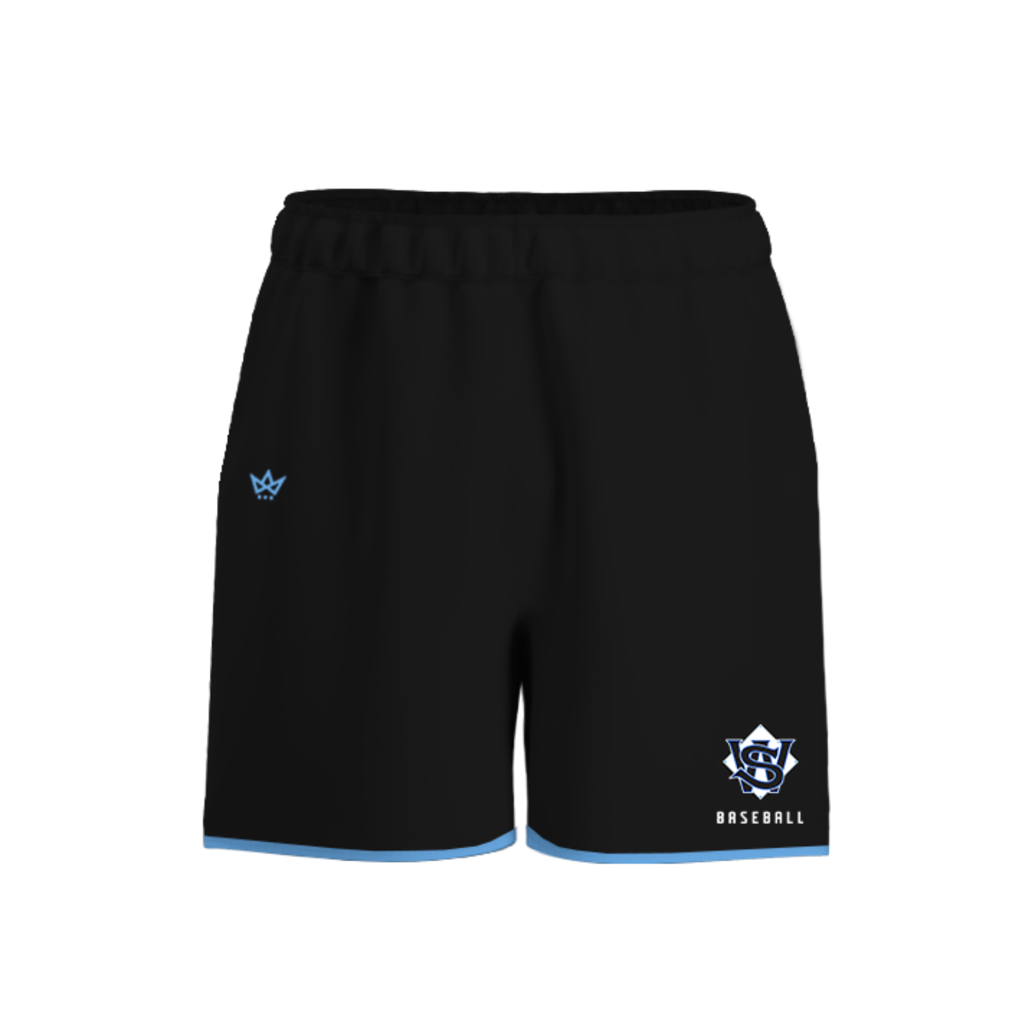 SARATOGA WILTON YOUTH BASEBALL SUB ASCENSION SHORTS [BLACK]