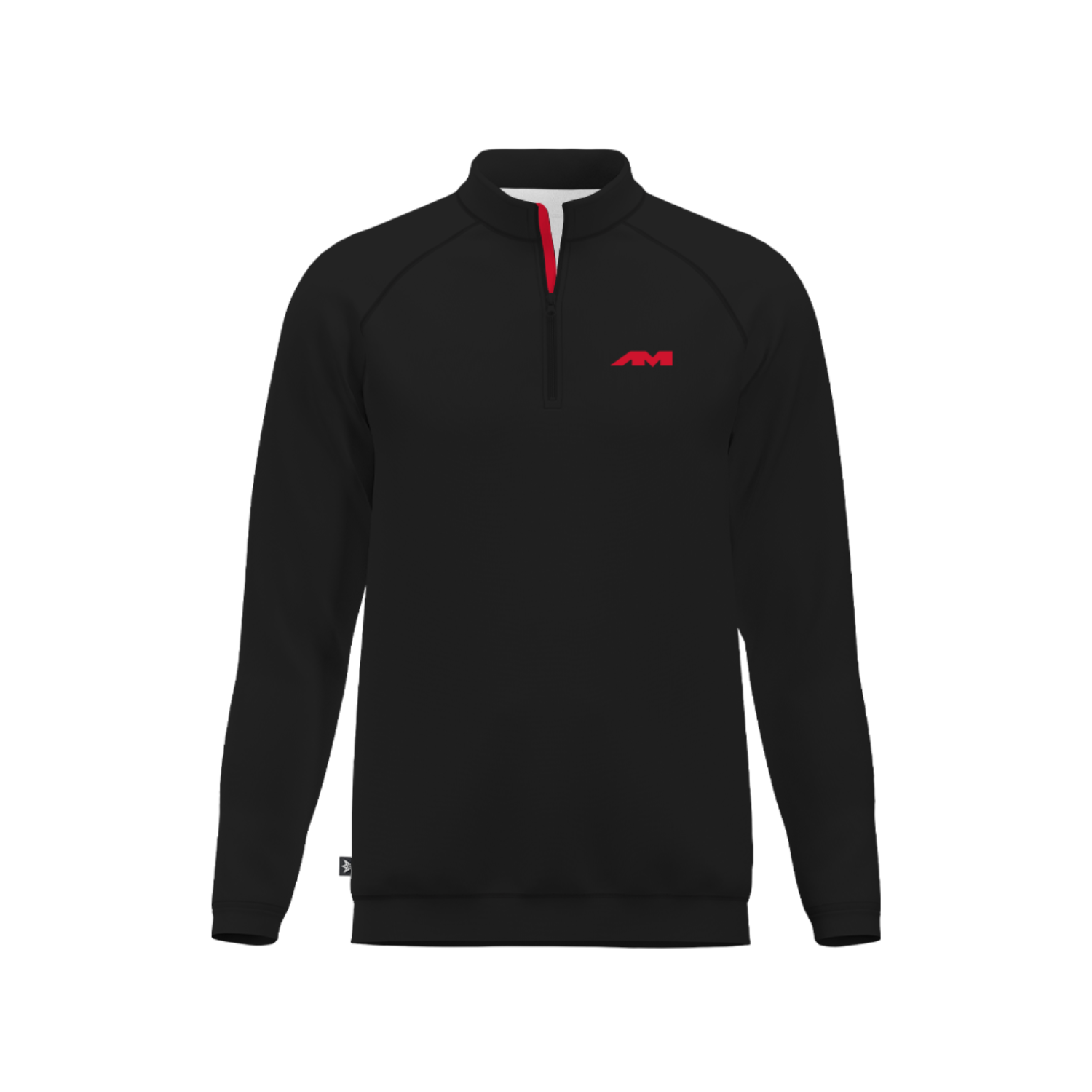 AMTS PERFORMANCE QUARTER-ZIP - BLACK
