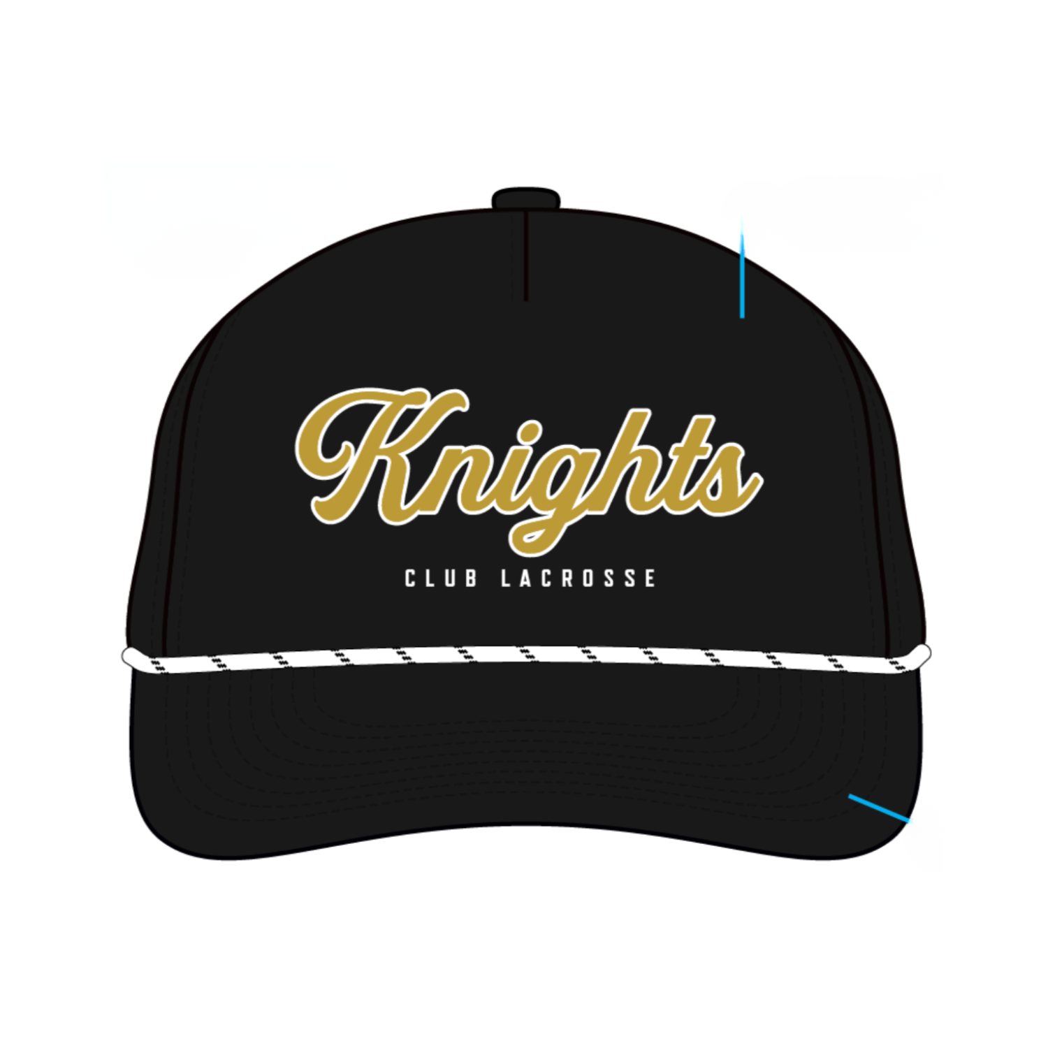 UCF CLUB LACROSSE PERFORMANCE HALF-STRUCTURED 5-PANEL SNAPBACK