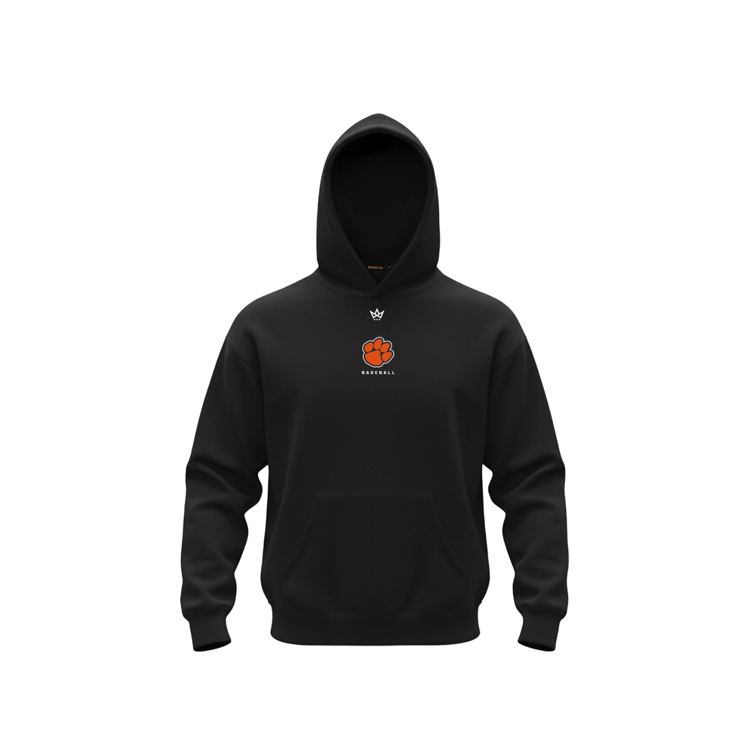 LINDEN BASEBALL '27 ACCESS COTTON FLEECE HOODIE