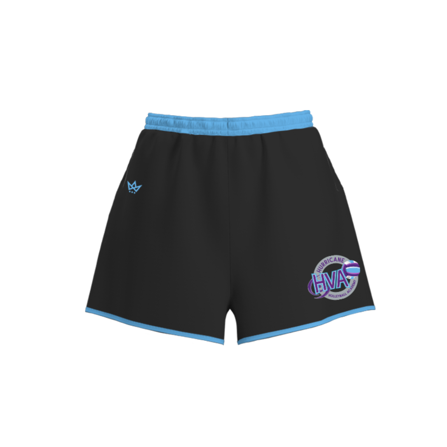 HURRICANE VOLLEYBALL ACADEMY WOMEN'S SUB ASCENSION SHORTS [BLACK]