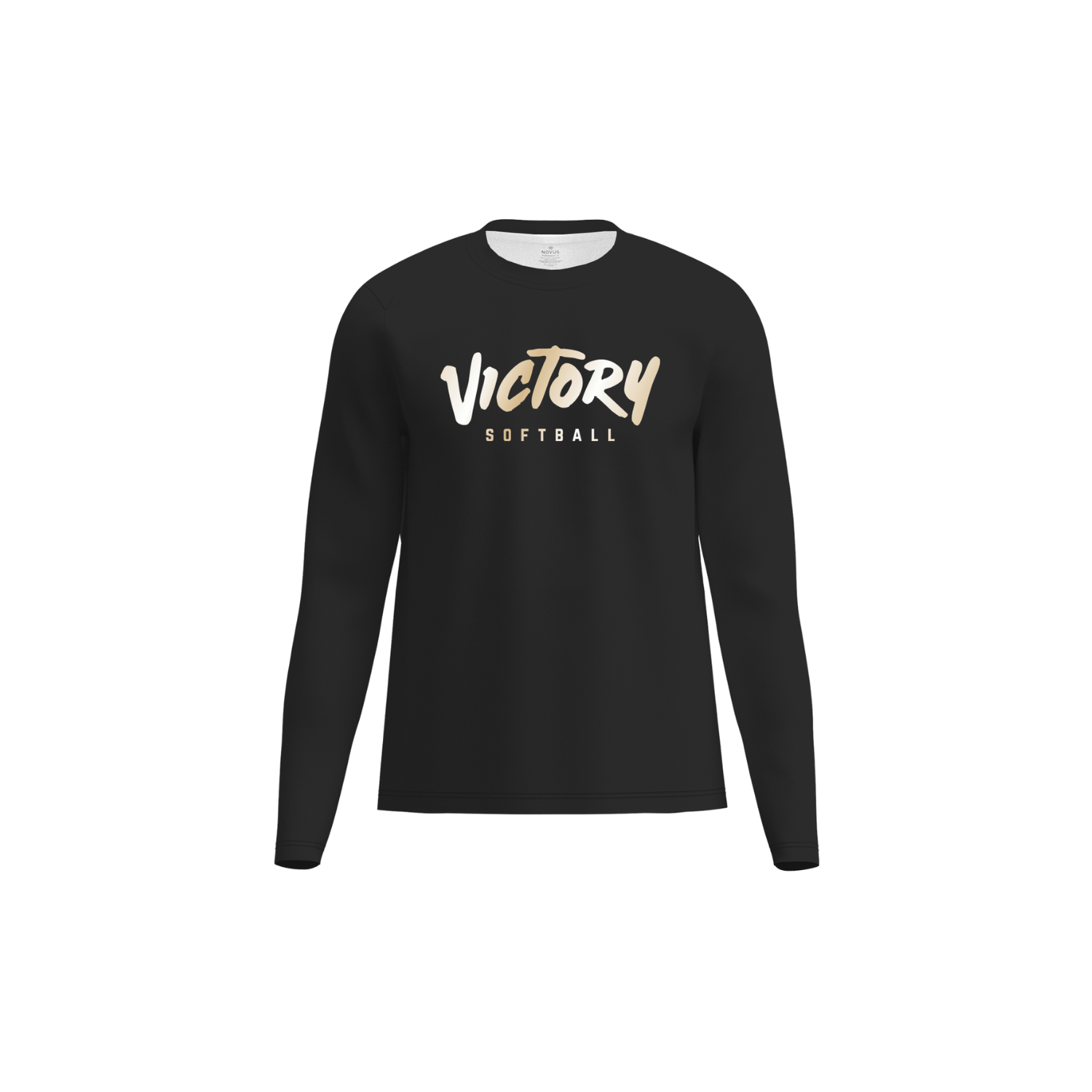 VICTORY SOFTBALL PERFORMANCE LS - BLACK