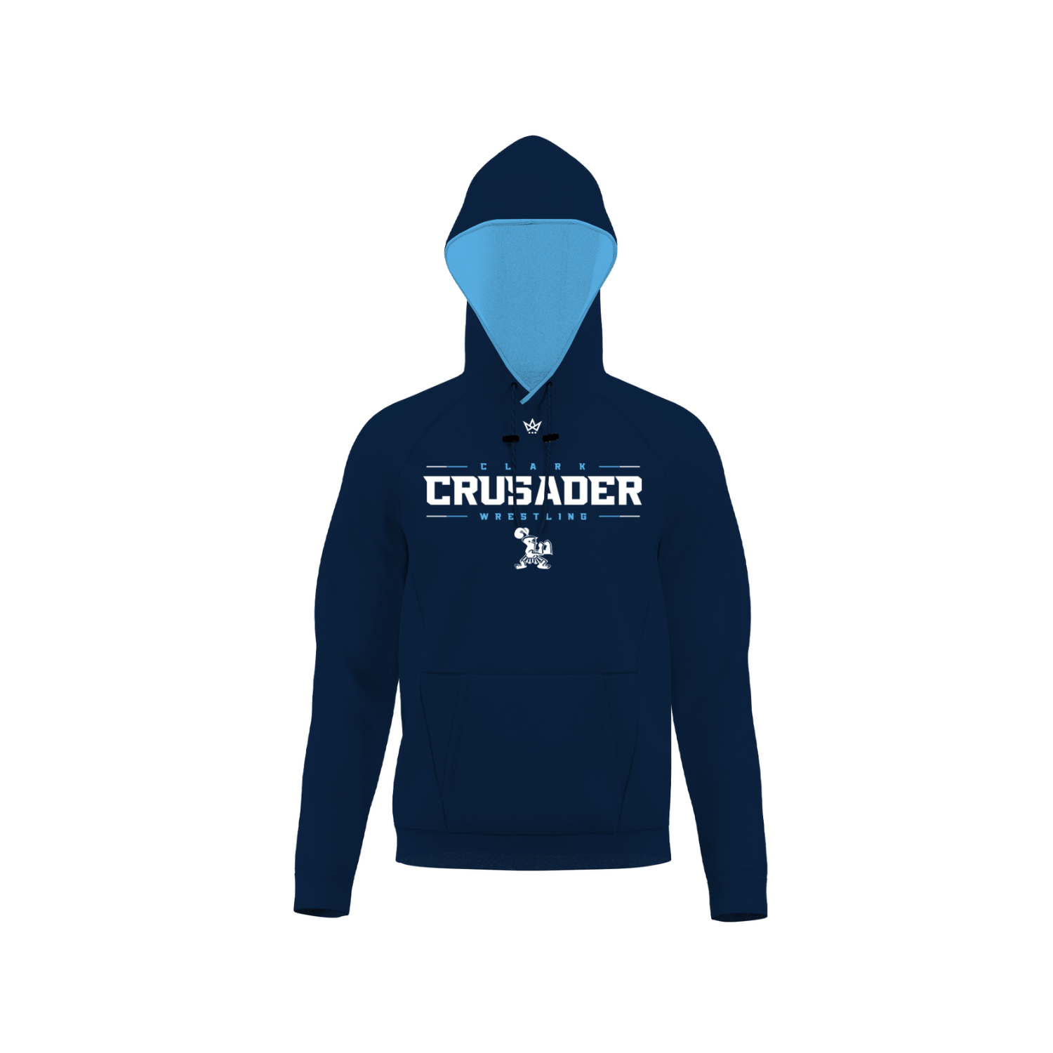 CLARK CRUSADER WRESTLING SUB PERFORMANCE FLEECE HOODIE