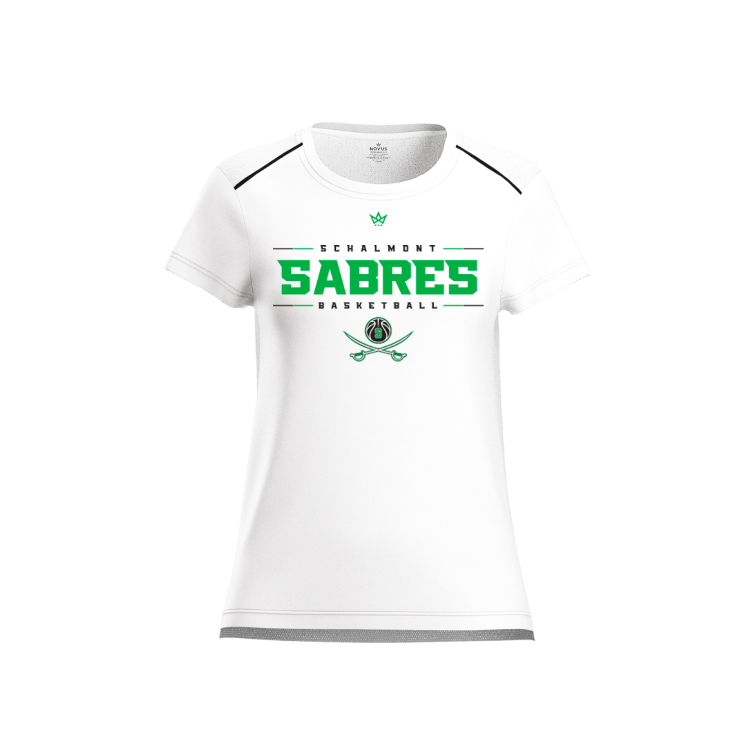 SCHALMONT CDYBL WOMEN'S AURA TEE [WHITE]