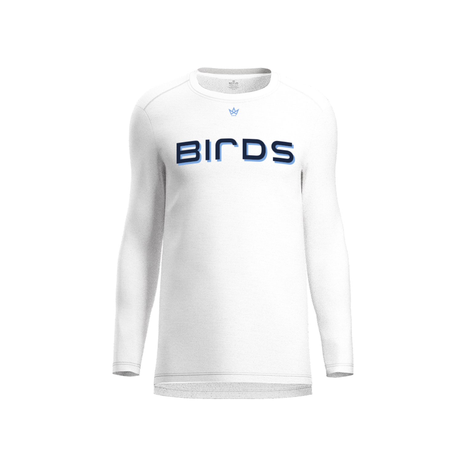 JAYBIRD BASEBALL AURA LS - WHITE