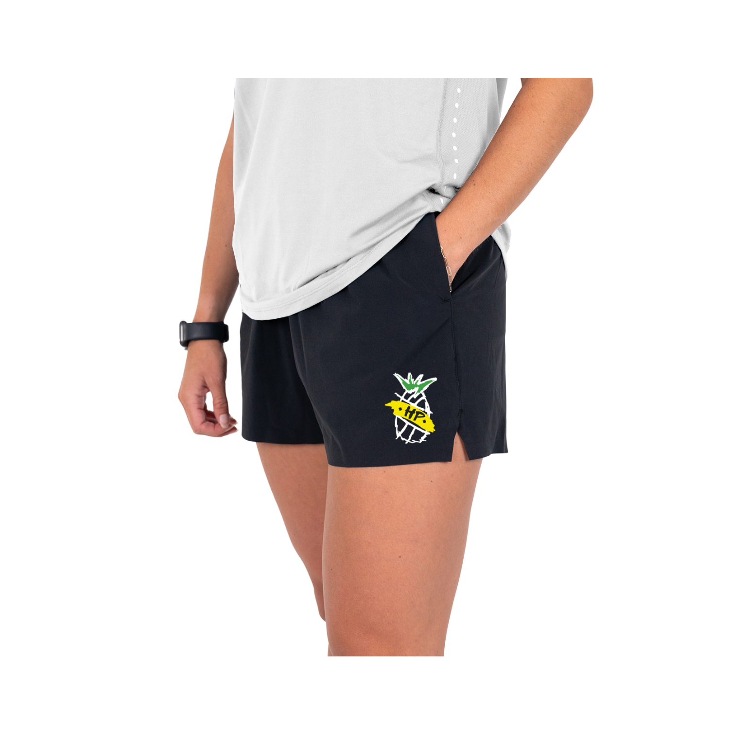 PINEAPPLE HP '26 WOMEN'S TRAINING SHORT - ONYX