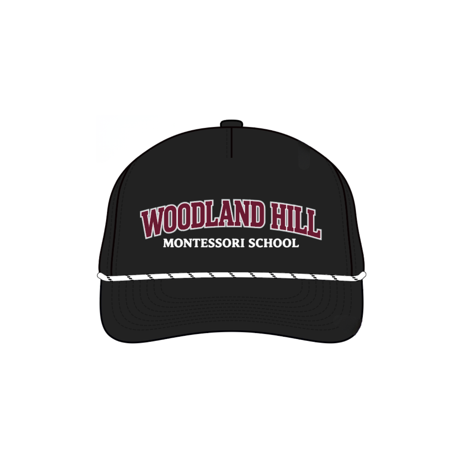 WOODLAND MONTESSORI STRUCTURED 5-PANEL SNAPBACK