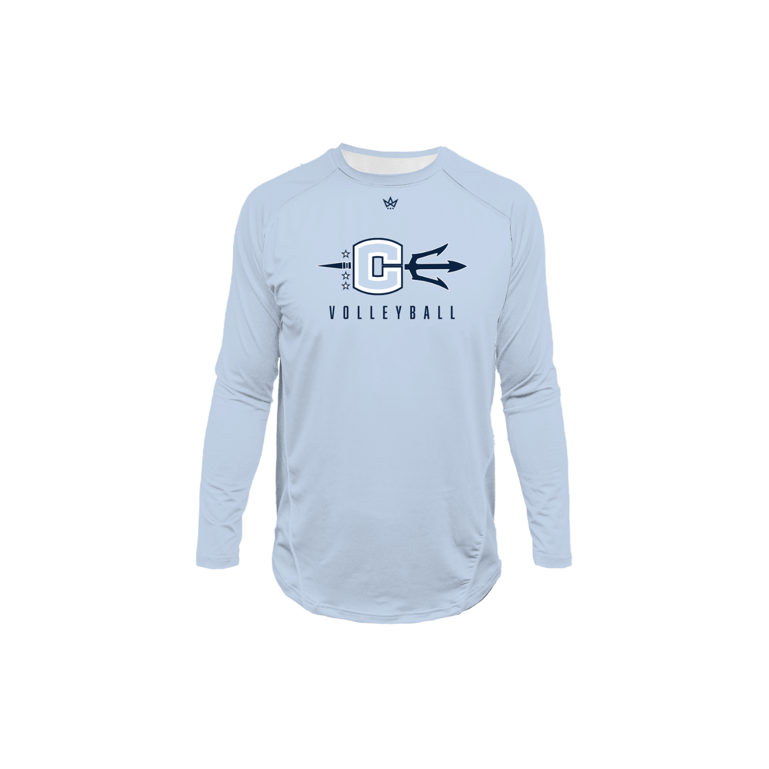 COLUMBIA HS VOLLEYBALL '26 PRO VENTED LS - BLUE