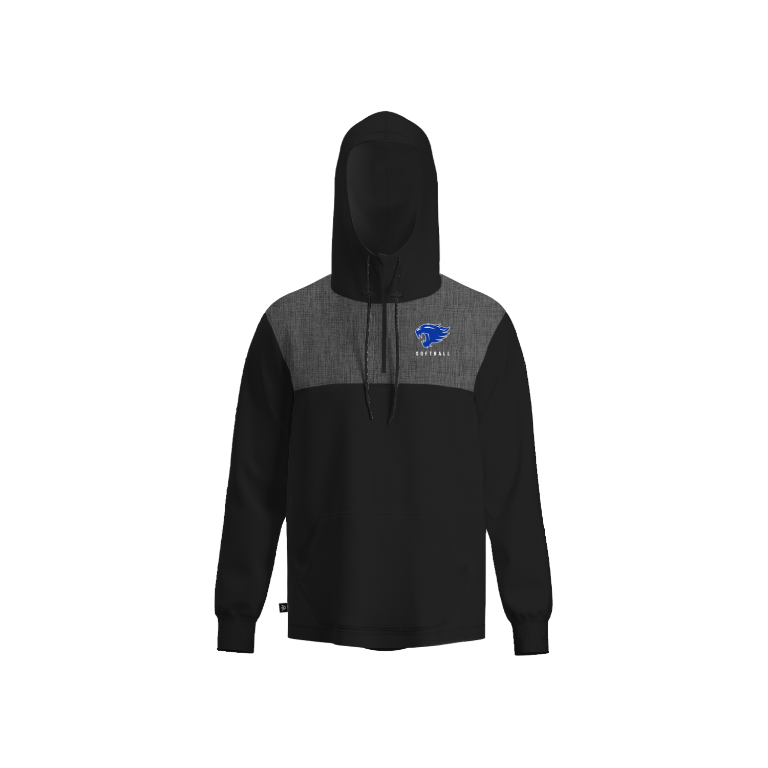 INDIANA WILDCATS SOFTBALL PANELED HOODIE