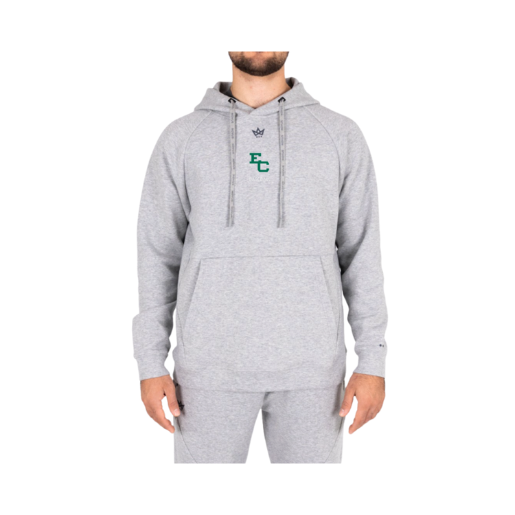 ENDICOTT BASEBALL ROYALKNIT HOODIE - STERLING HEATHER