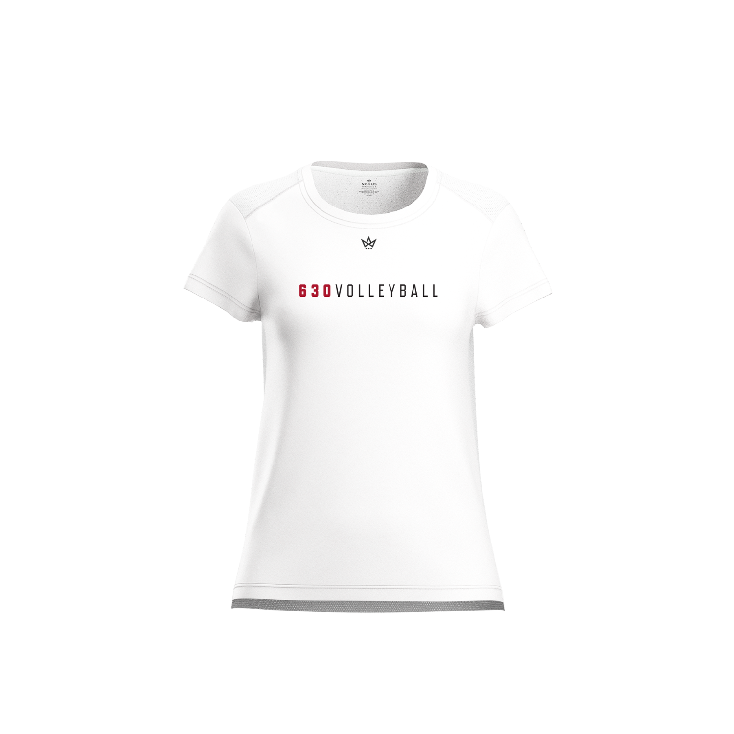 630 VOLLEYBALL TEAM STORE WOMEN'S AURA TEE - WHITE
