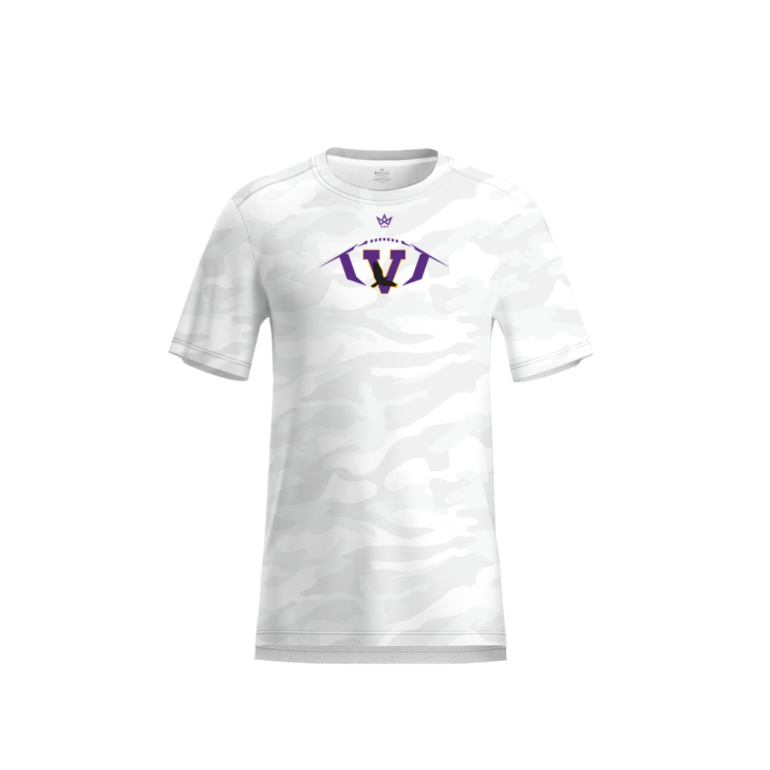 VOORHEESVILLE FOOTBALL AURA TEE [WHITE CAMO]
