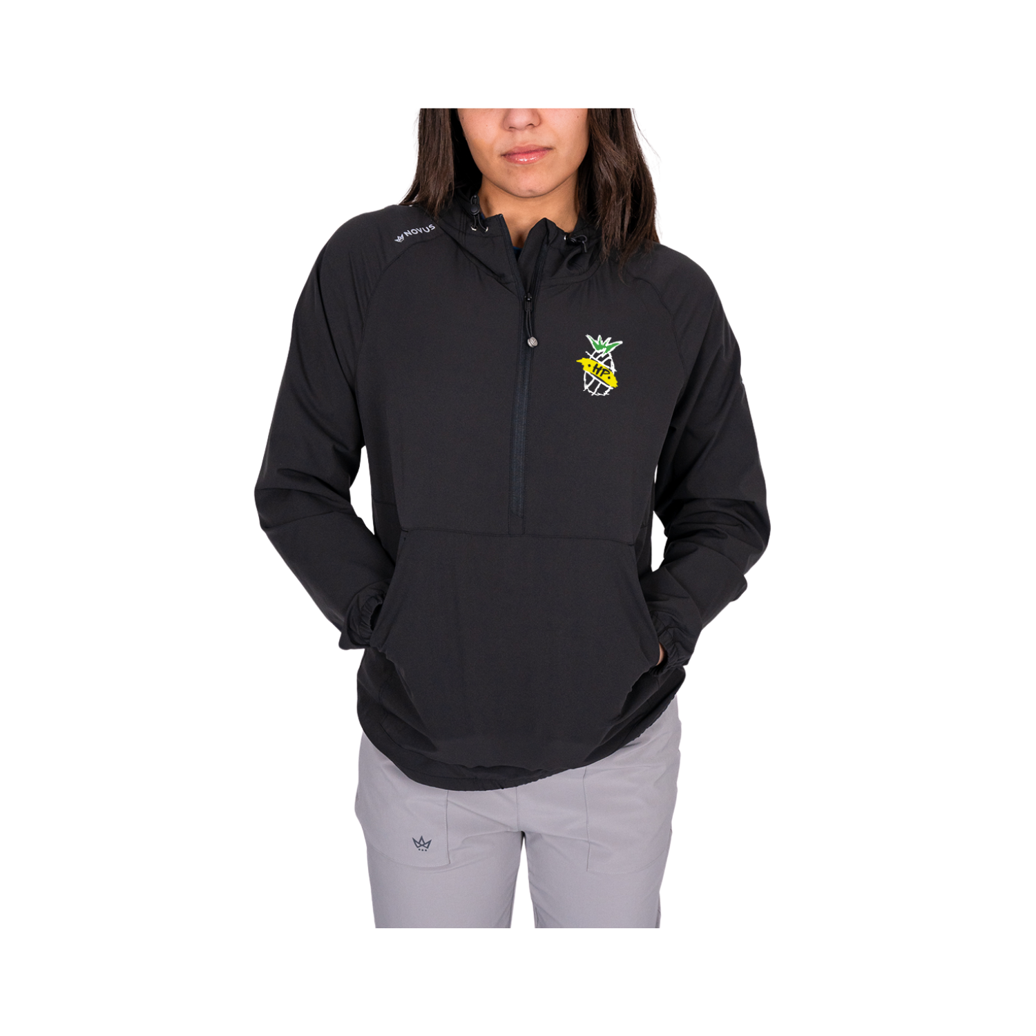 PINEAPPLE HP '26 WOMEN'S RESILIENT ANORAK - ONYX