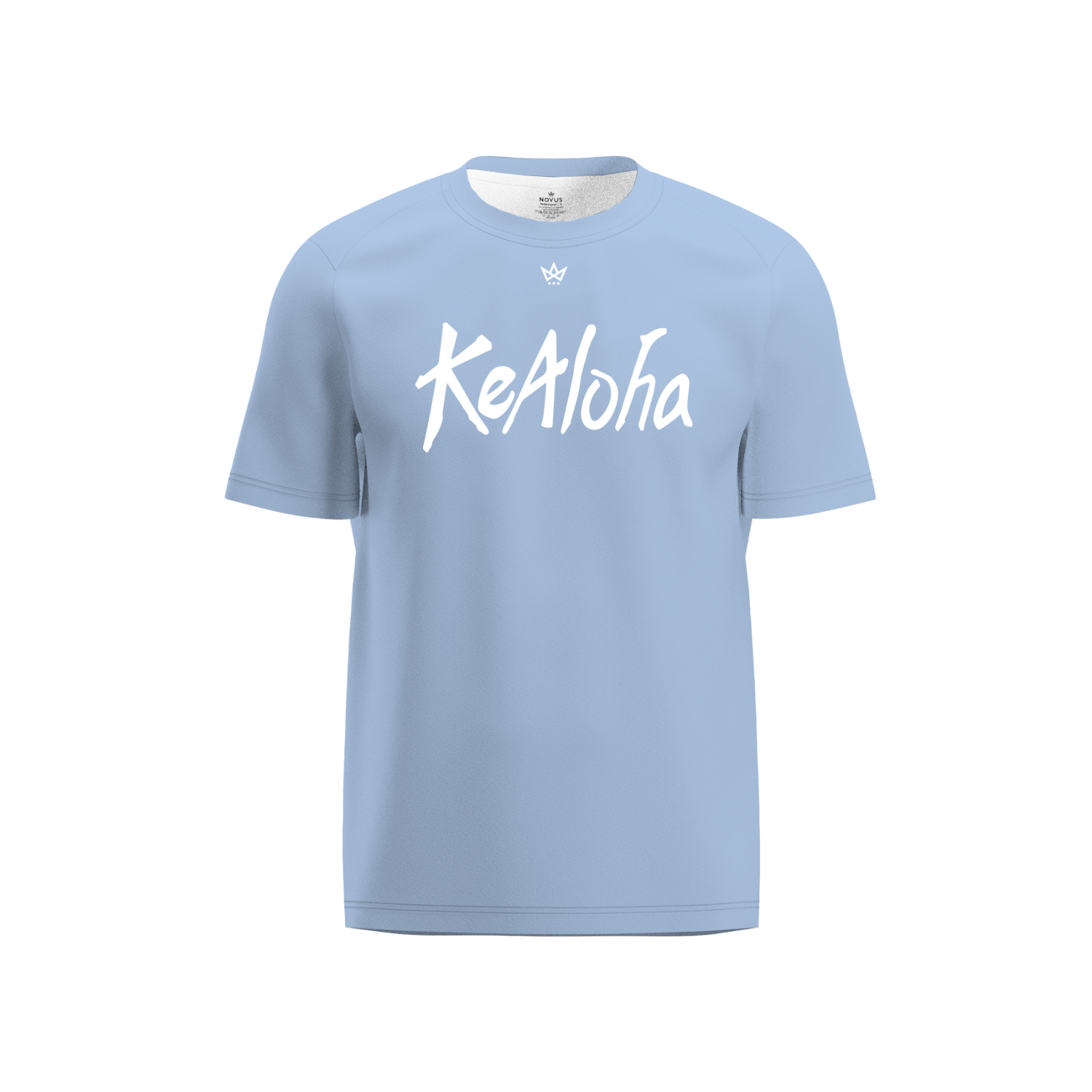 KEALOHA VOLLEYBALL PERFORMANCE SS TEE [BABY BLUE]