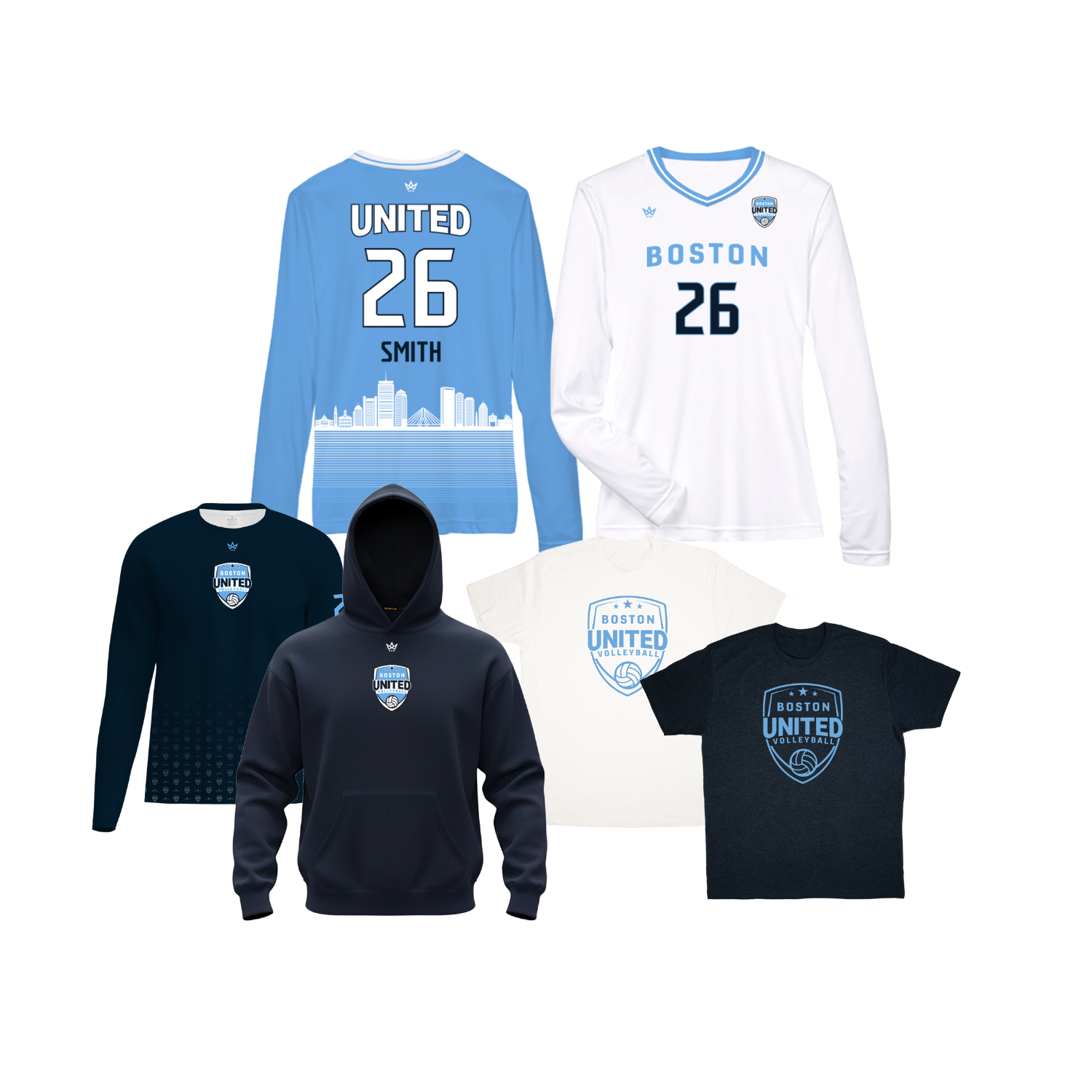 BOSTON UNITED PLAYER PACK - GIRLS SELECT/CLUB