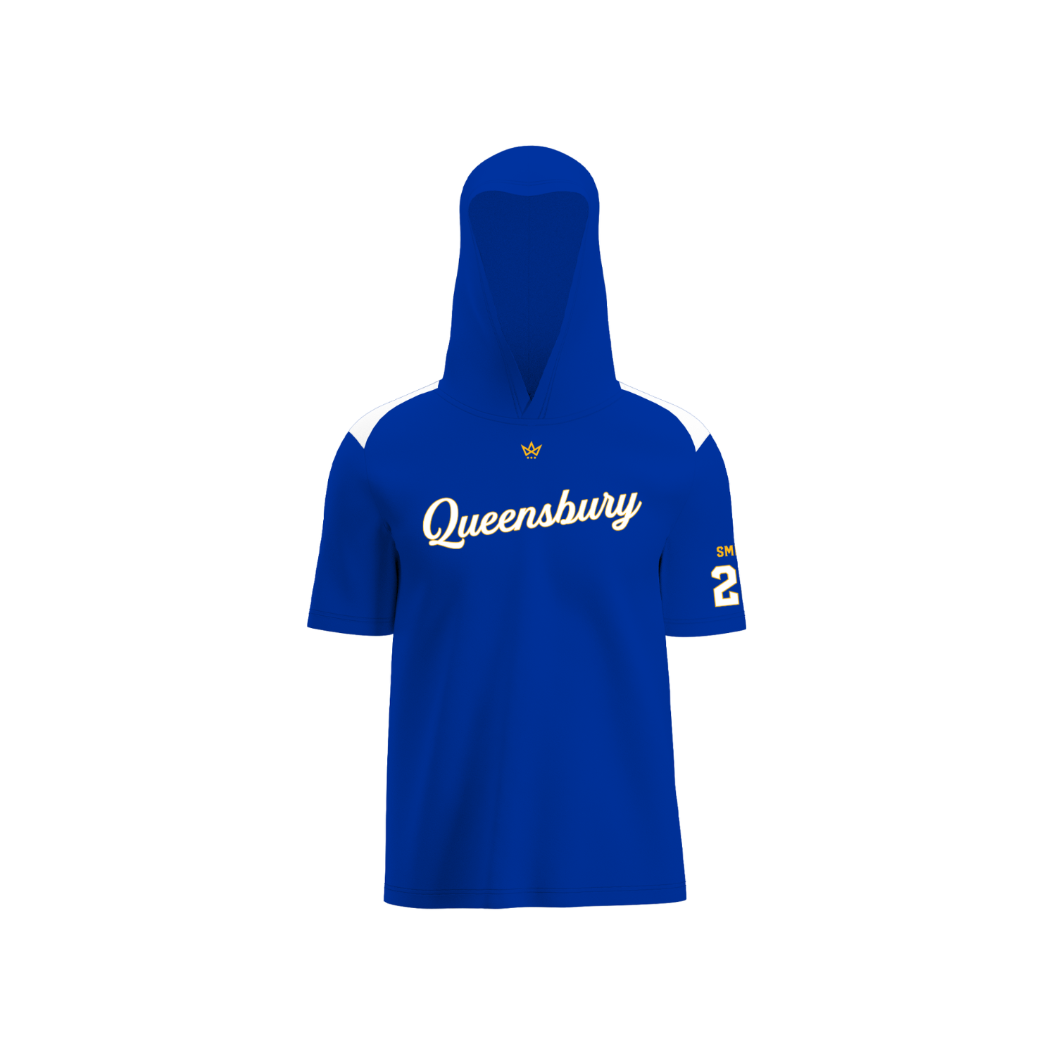 QUEENSBURY YOUTH BASEBALL & SOFTBALL PERFORMANCE SS HOODIE - BASEBALL