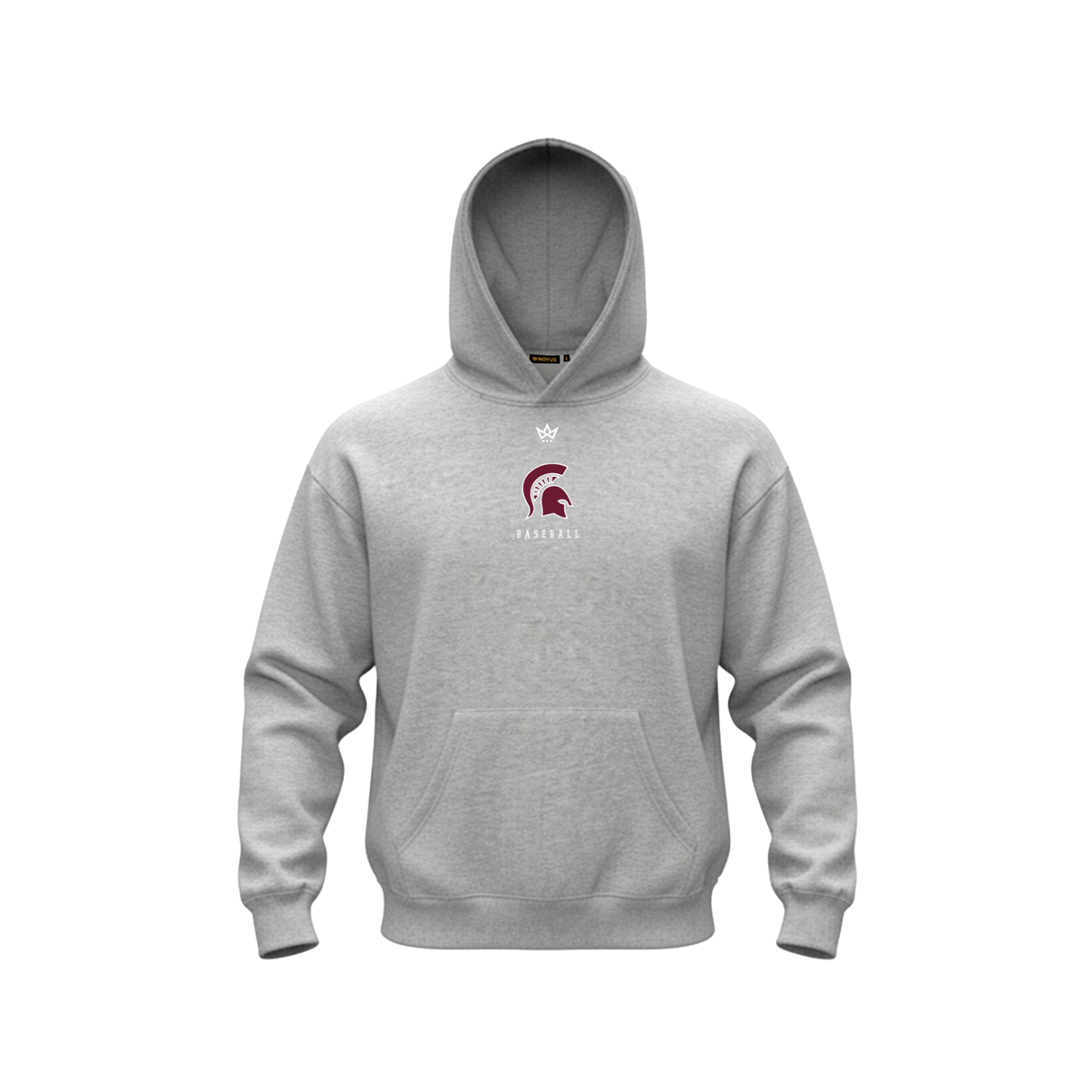 BHBL BASEBALL HOLIDAY STORE ACCESS COTTON FLEECE HOODIE [GRAY]