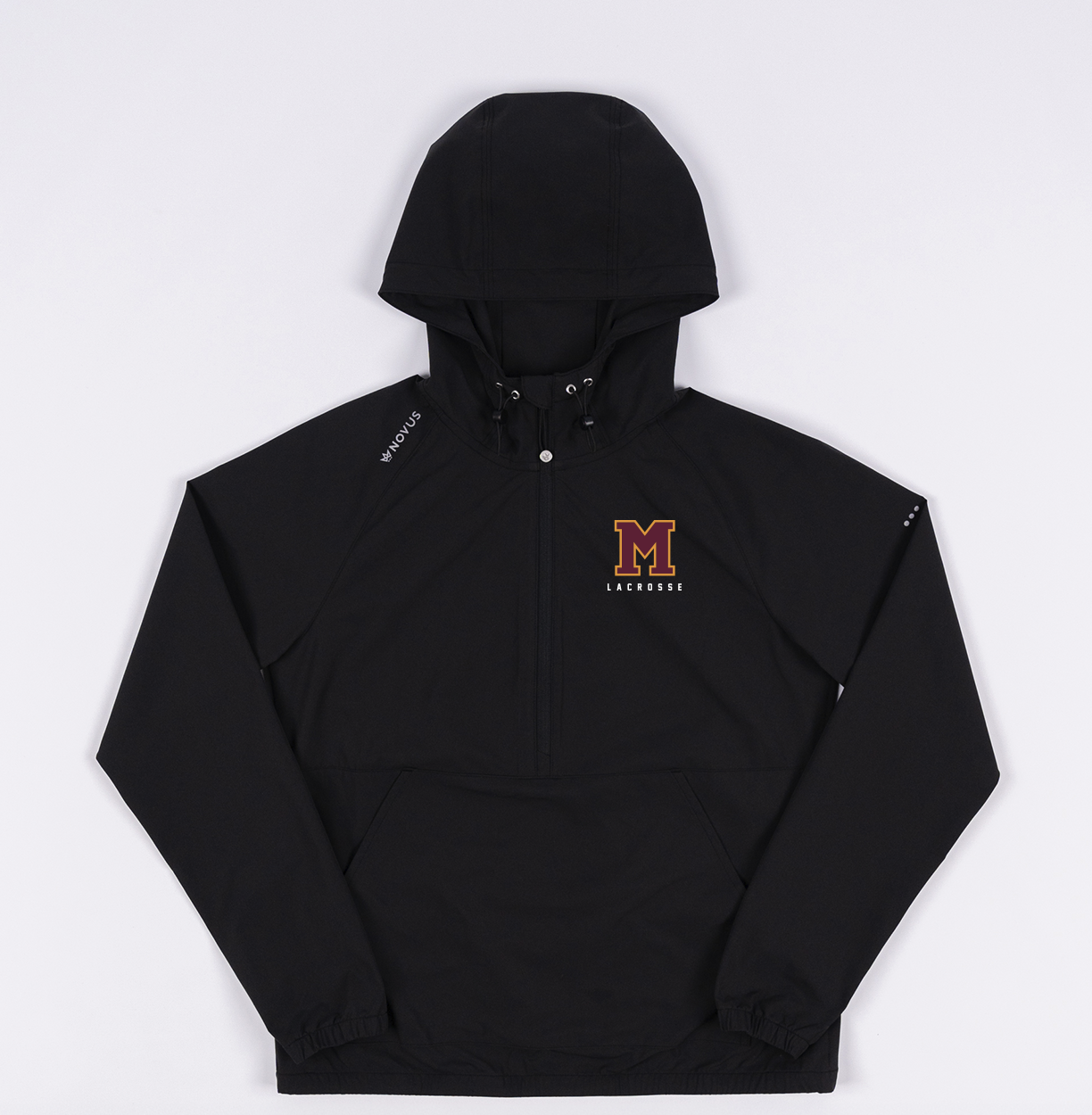 MADISON LACROSSE '26 WOMEN'S RESILIENT ANORAK - ONYX