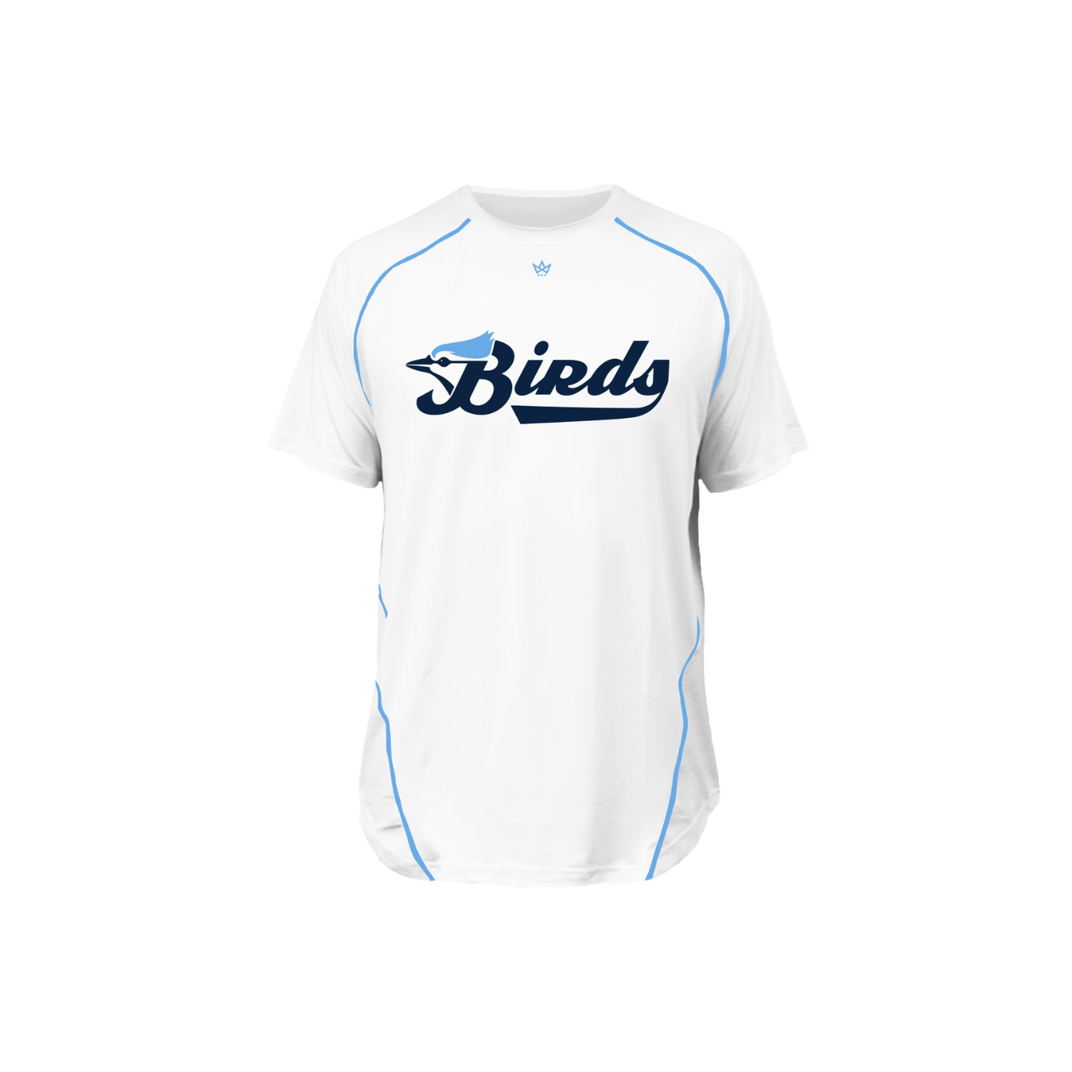 JAYBIRD BASEBALL PRO VENTED SS TEE - WHITE