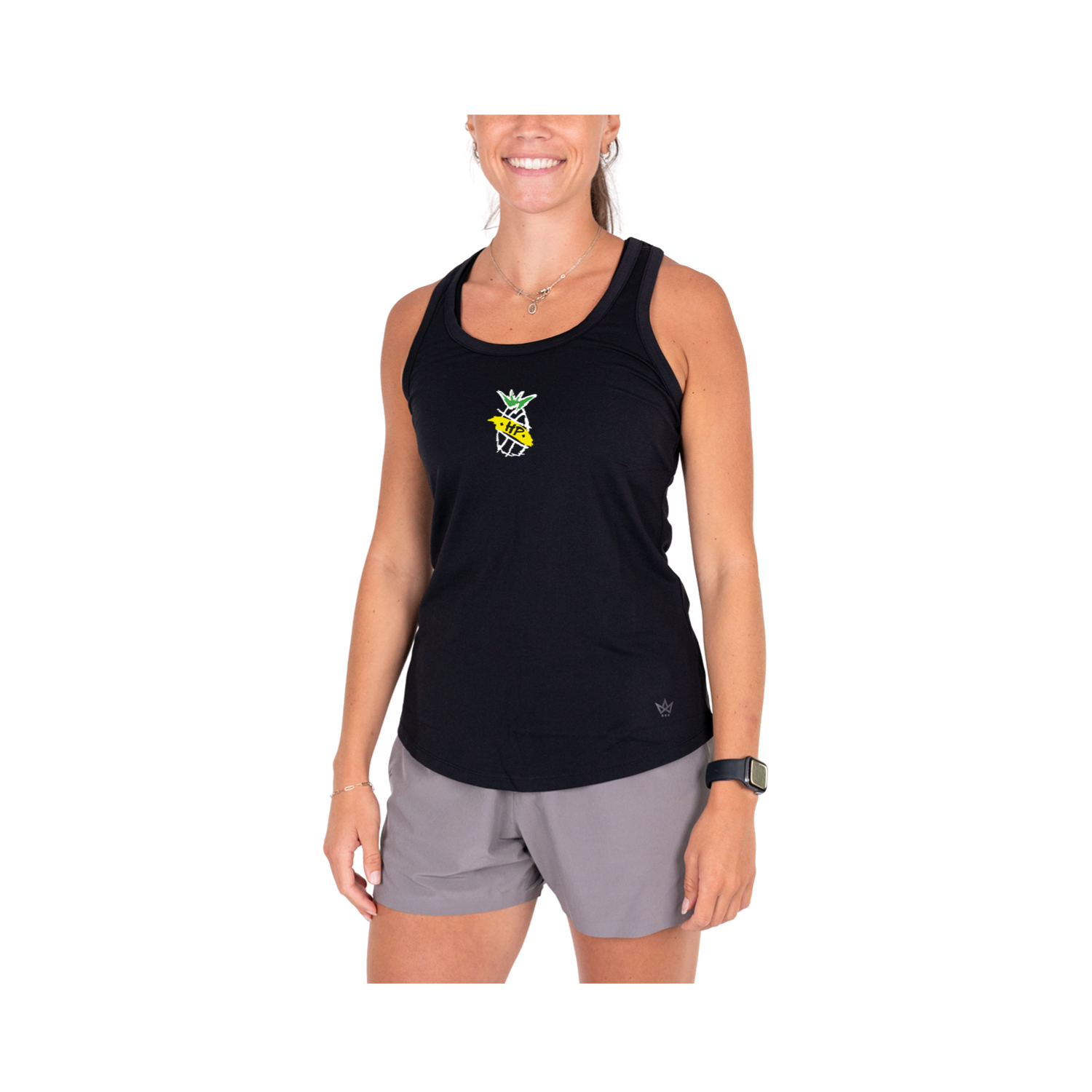 PINEAPPLE HP '26 WOMEN'S ASCENSION TANK TOP - ONYX