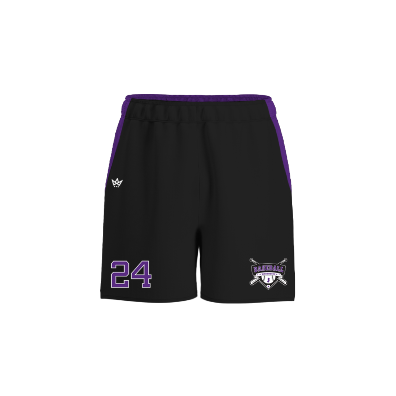 BASEBALL WAREHOUSE VENTUS SHORTS [BLACK]