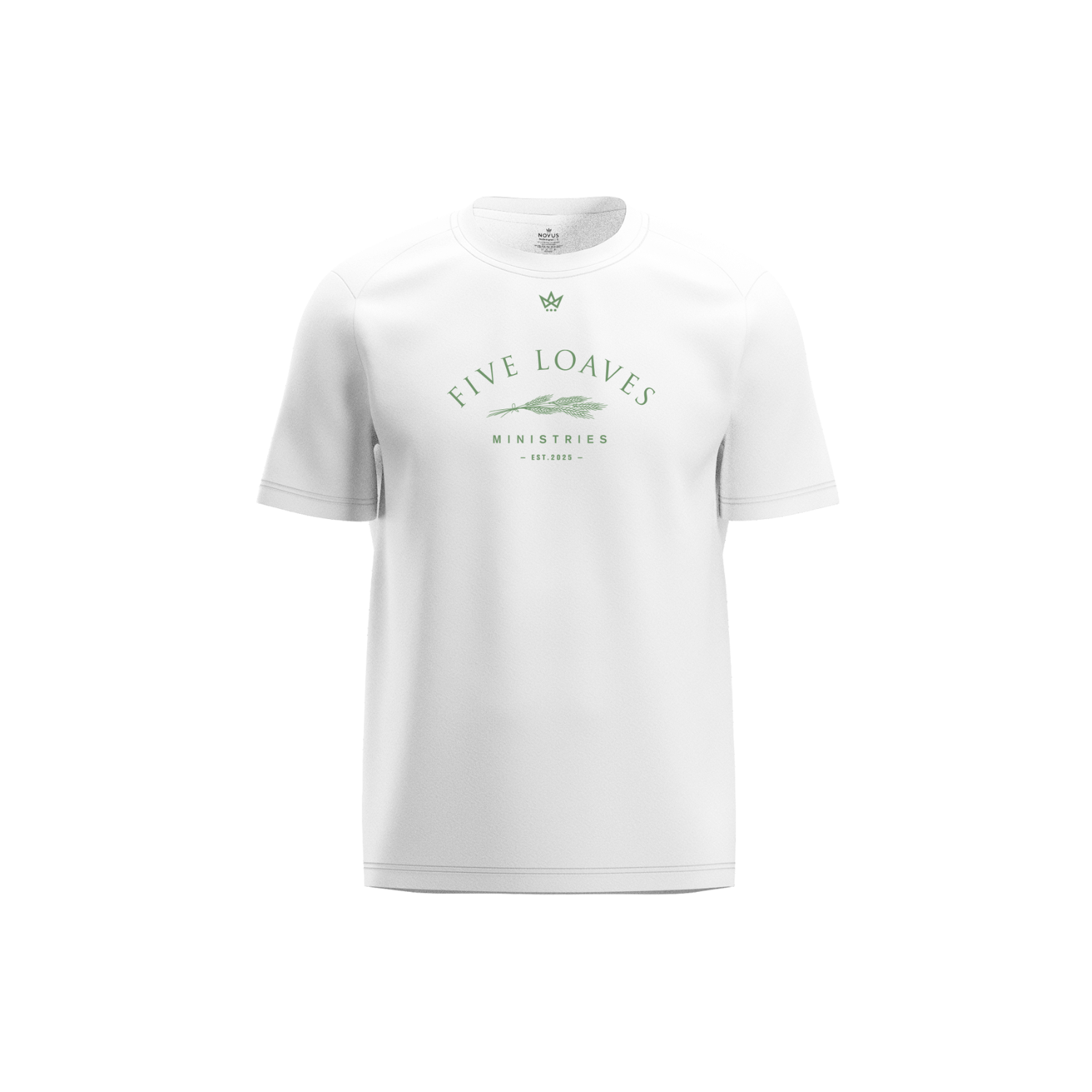 FIVE LOAVES MINISTRIES PERFORMANCE SS TEE