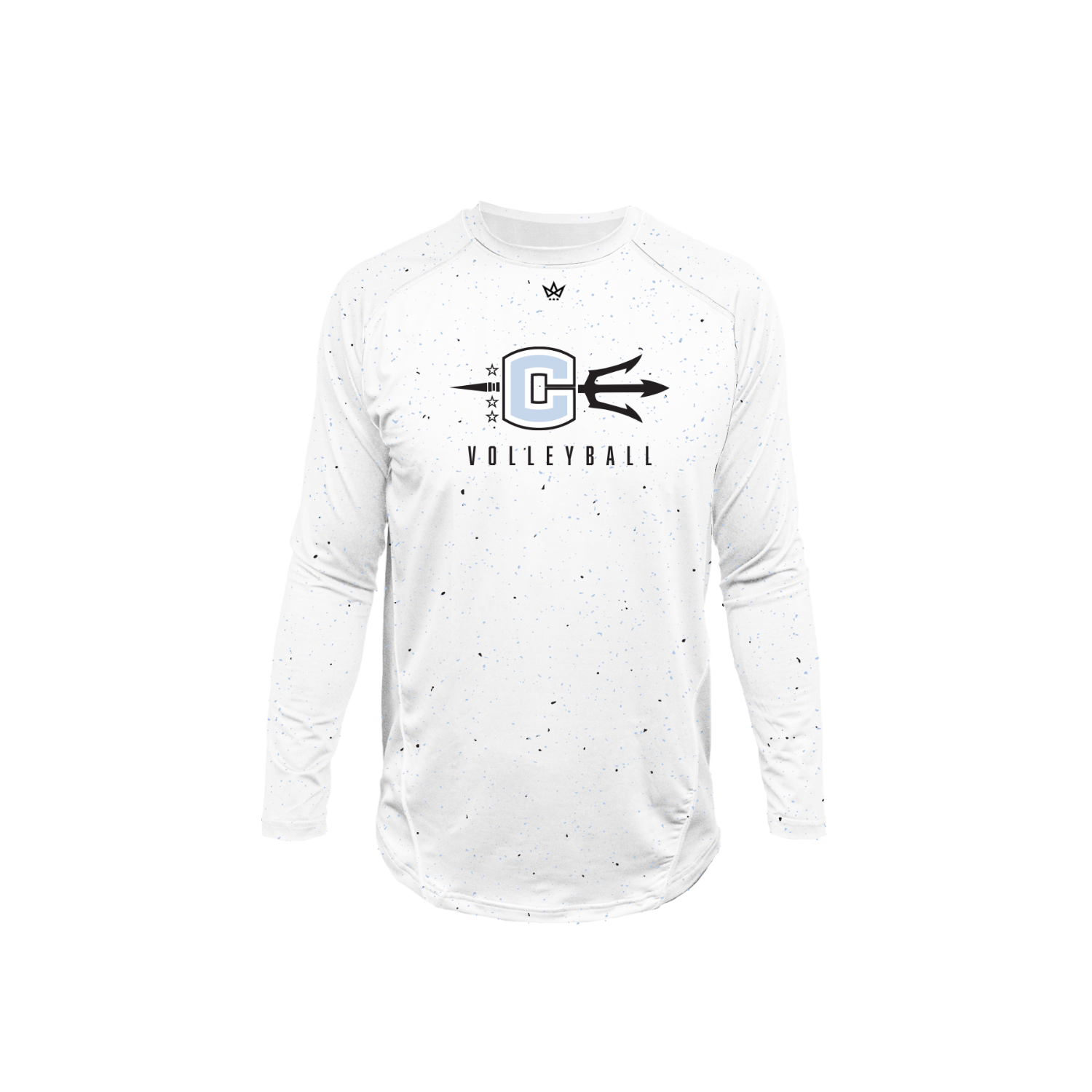 COLUMBIA HS VOLLEYBALL '26 PRO VENTED LS - WHITE