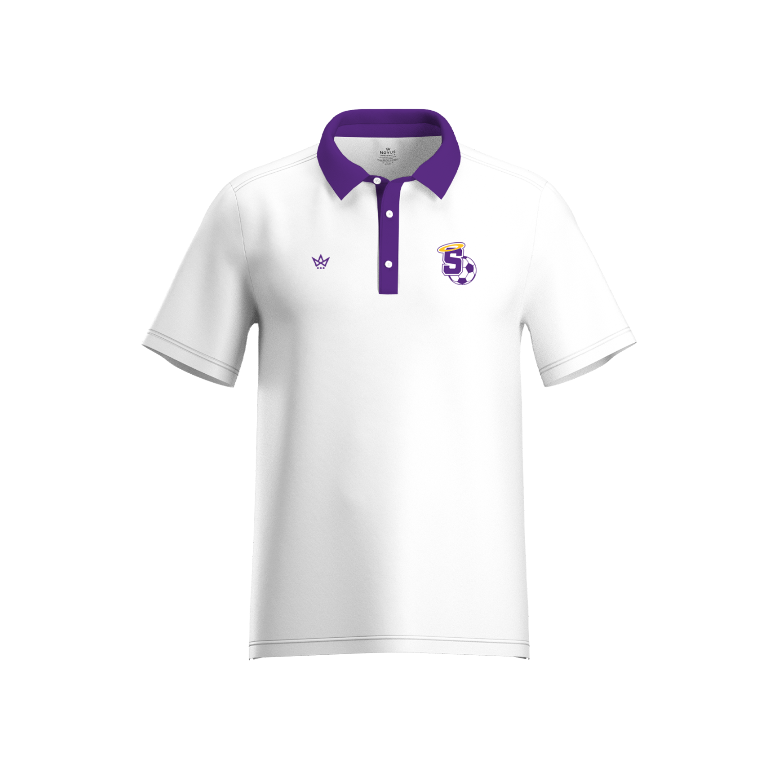 SPA CATHOLIC GIRLS SOCCER SUB PERFORMANCE POLO [WHITE]