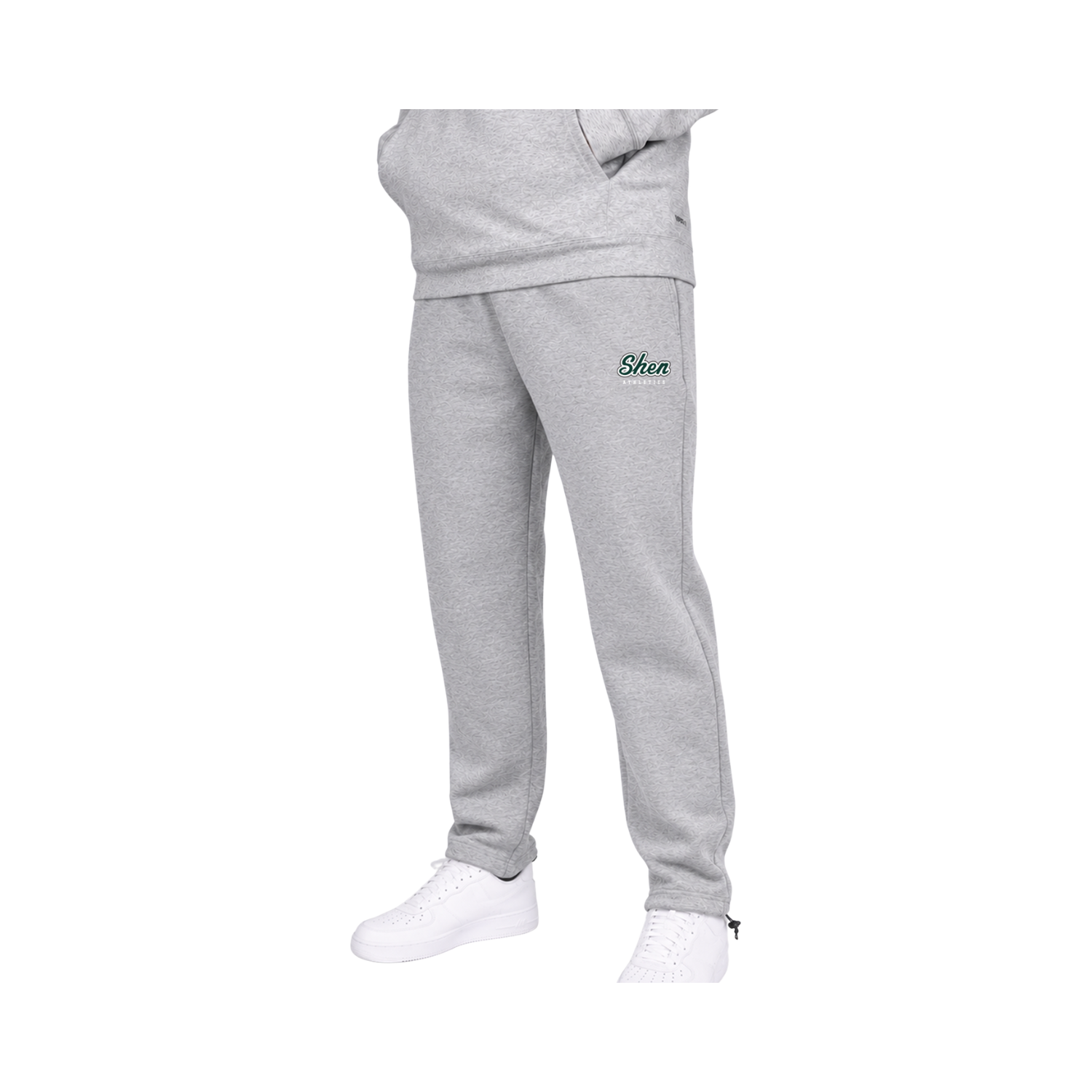 SHEN SCHOOL ROYALKNIT SWEATPANT - HEATHER STERLING
