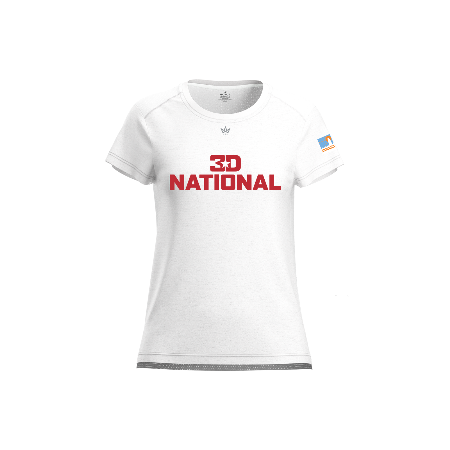 3D NATIONAL LACROSSE VIRGINIA BEACH WOMEN'S AURA TEE