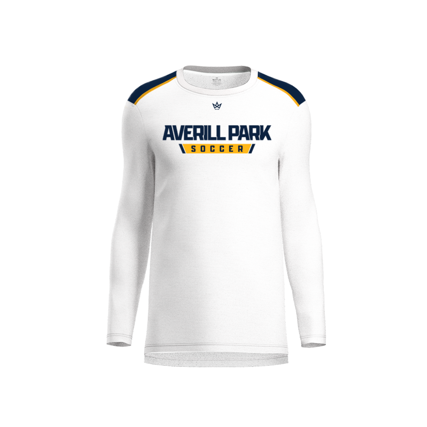 AVERILL PARK YOUTH SOCCER AURA LS [WHITE/NAVY]