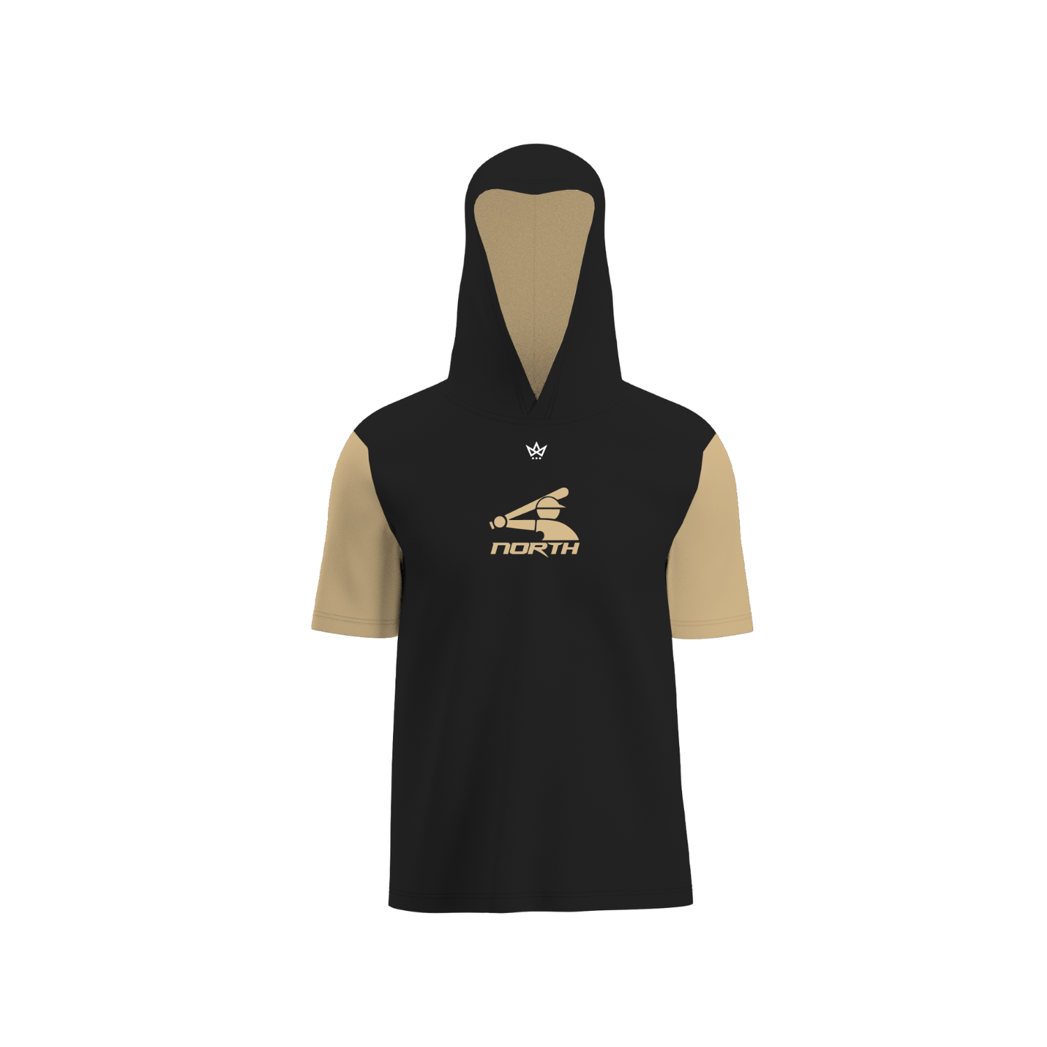 GRAYSLAKE NORTH HS BASEBALL PERFORMANCE SS HOODIE [BLACK/GOLD]