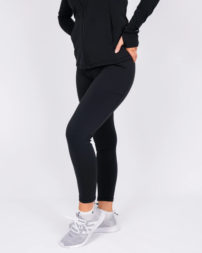 PROPLAY VOLLEYBALL CLUB '26 WOMEN'S LUXEFIT LEGGING - ONYX