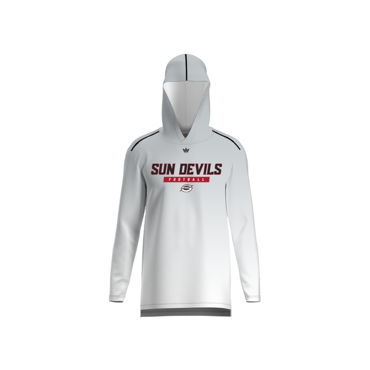SARASOTA SUN DEVILS FOOTBALL AURA LS HOODIE