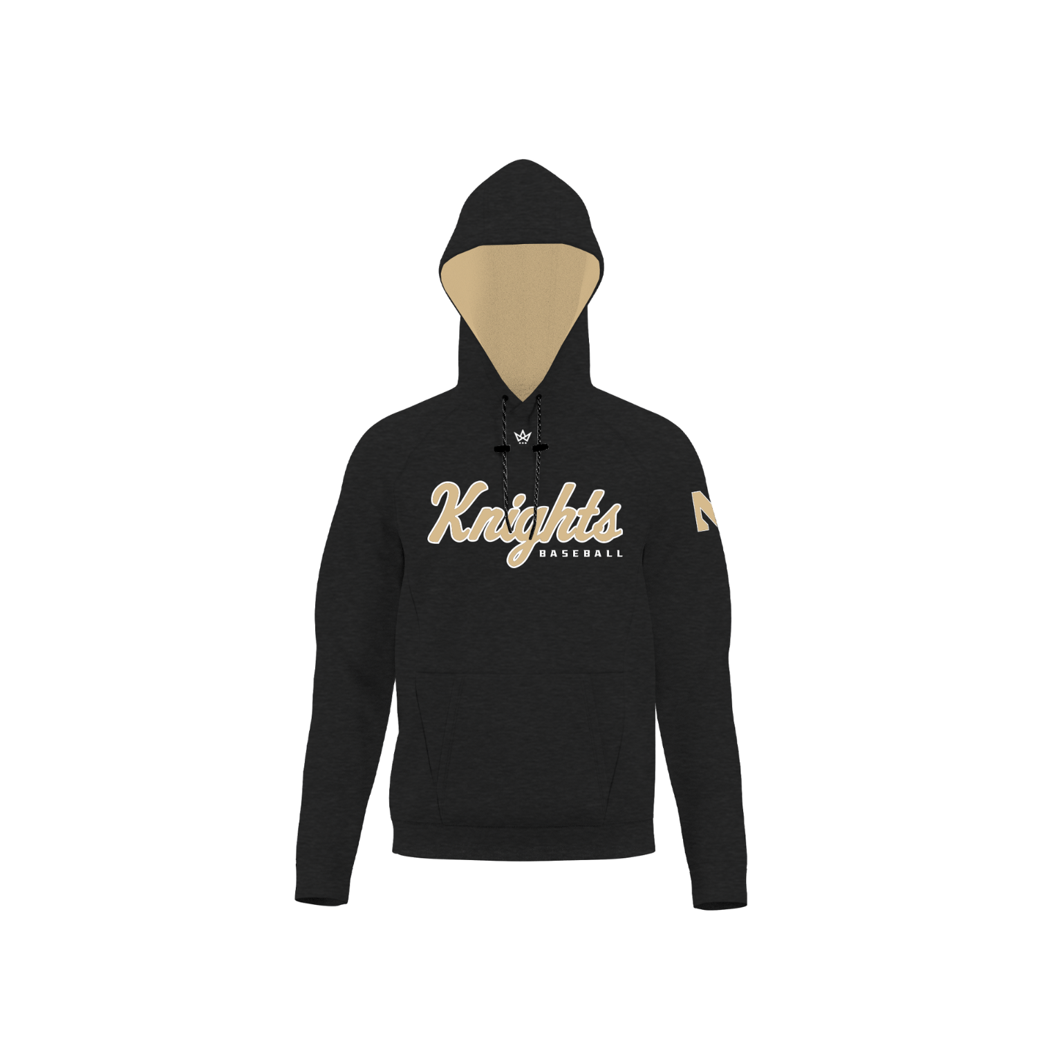 GRAYSLAKE NORTH HS BASEBALL SUB PERFORMANCE FLEECE HOODIE [BLACK]
